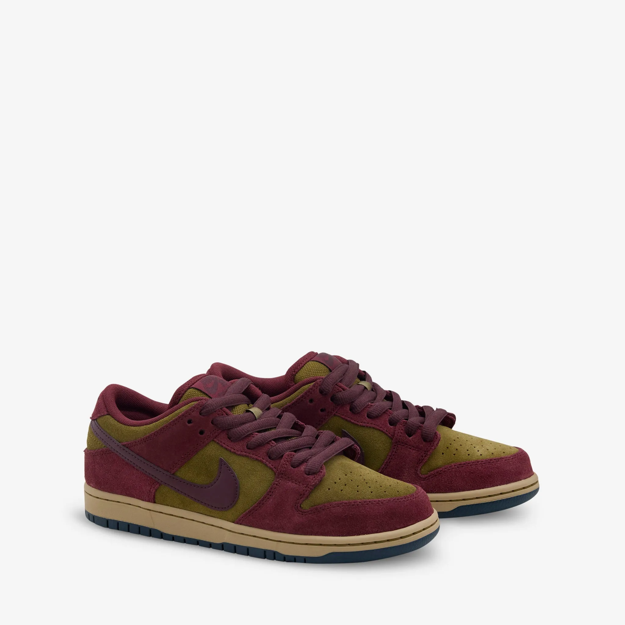Canvas Soft fashion pick SB Dunk Low Pro Dark Team Red | Burgundy Crush | Olive Flak