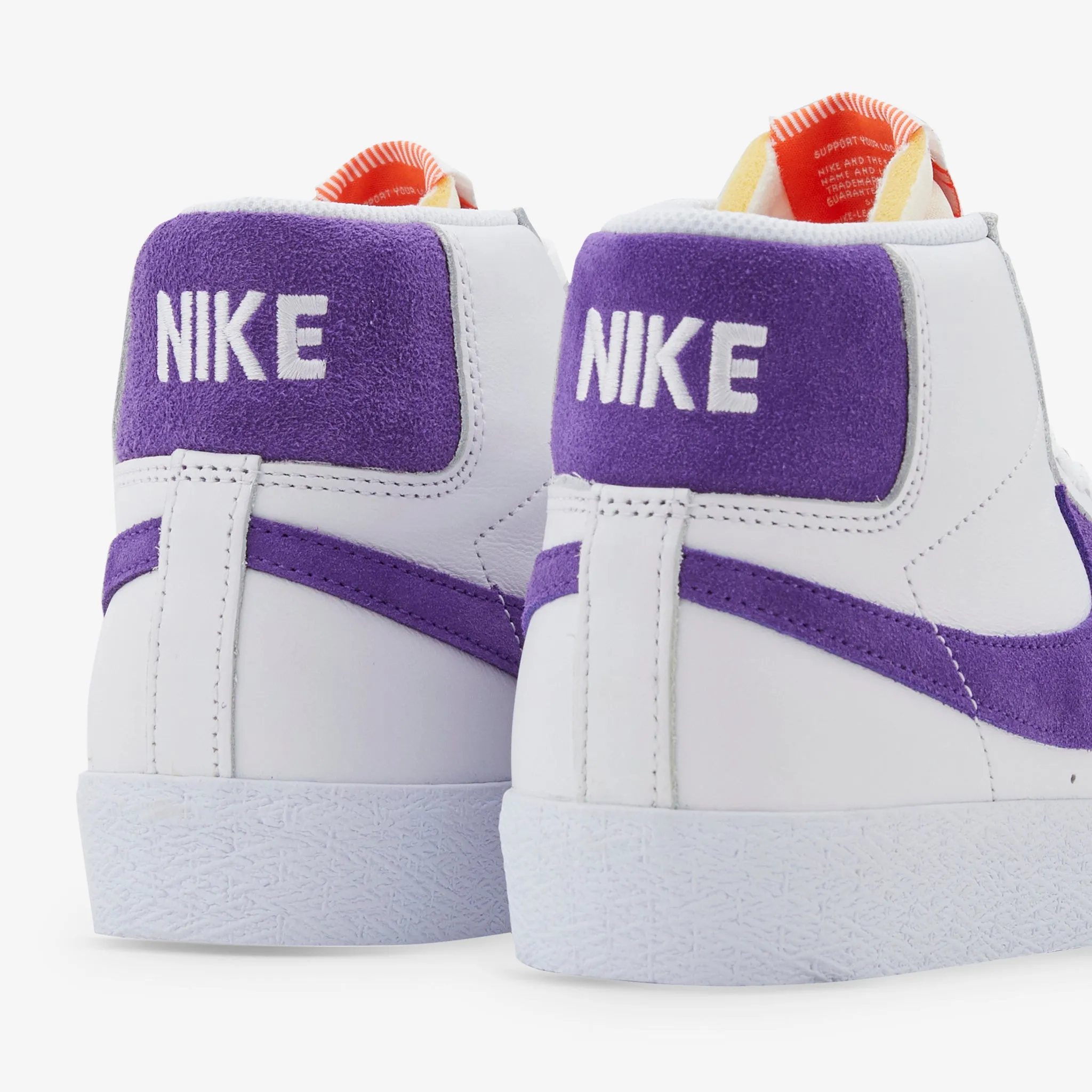 SB Zoom Blazer Mid White | Court Purple | White | Gum Light Brown synthetic material Celebrate Walk