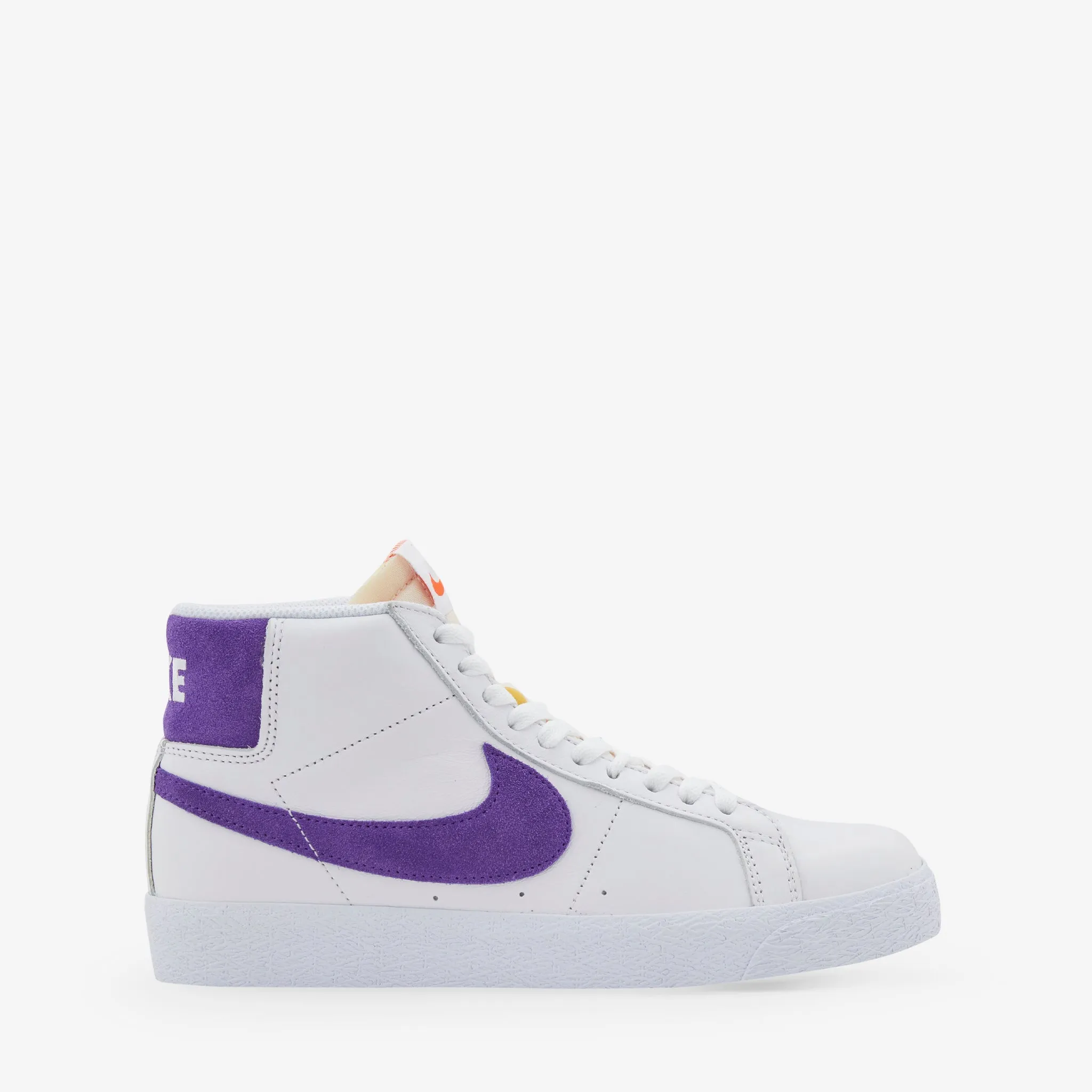 SB Zoom Blazer Mid White | Court Purple | White | Gum Light Brown Move Easy Simple Motion