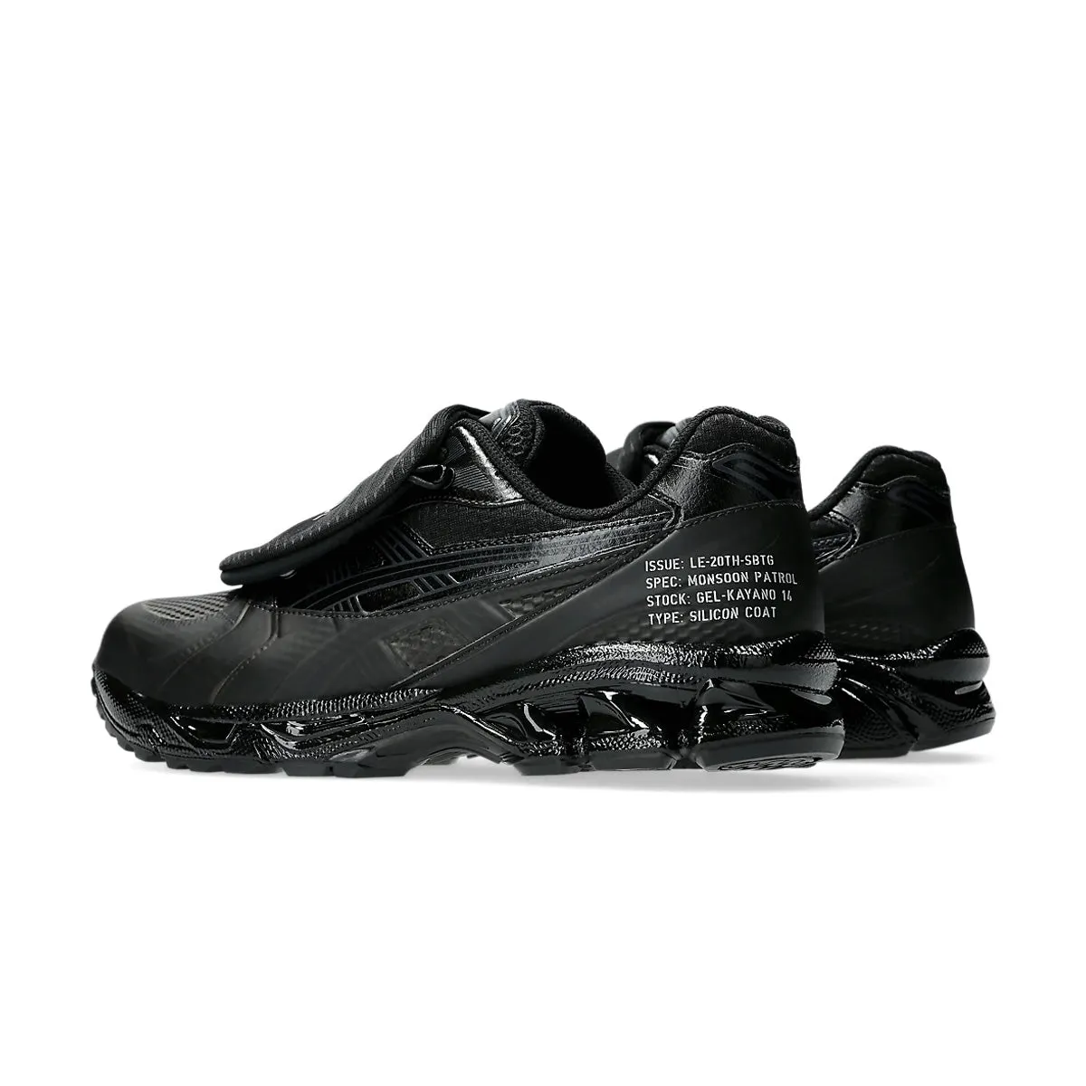   SBTG   Limited Edt GEL-Kayano 14 'Monsoon Patrol Black' Comfort Wedge Swift Path