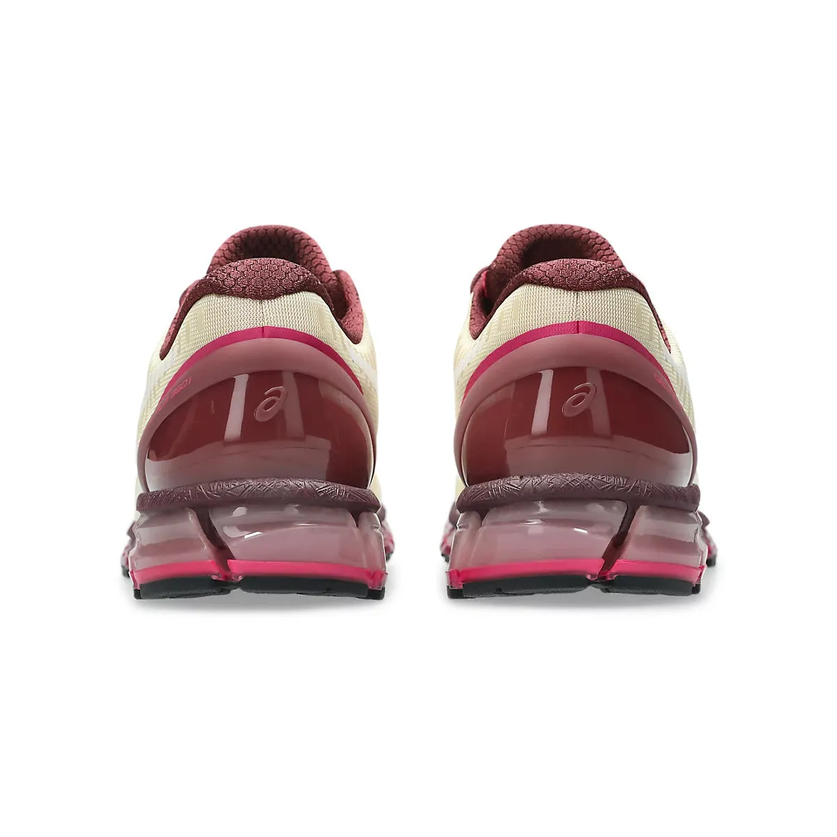TPU Stability   Above The Clouds GEL-Quantum 360 I 'Soft Yellow Brisket Red'