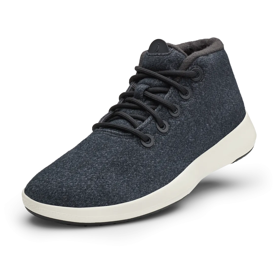 Allbirds Wool Runner-up Mizzles - LIMITED EDITION: Dark Gray (Natural White Sole) Training Ease Athletic Vibe