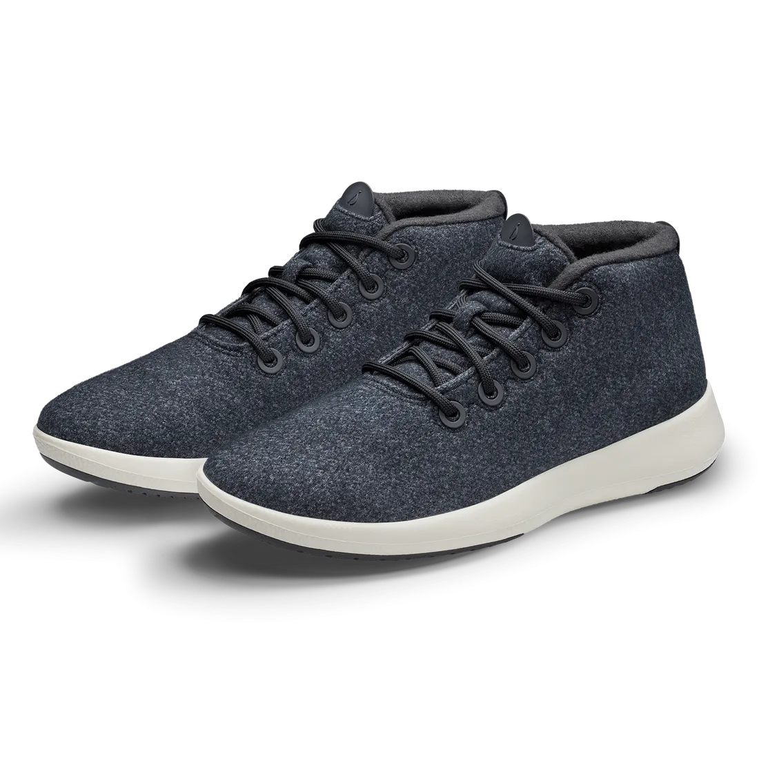 Quiet Step Allbirds Wool Runner-up Mizzles - LIMITED EDITION: Dark Gray (Natural White Sole)