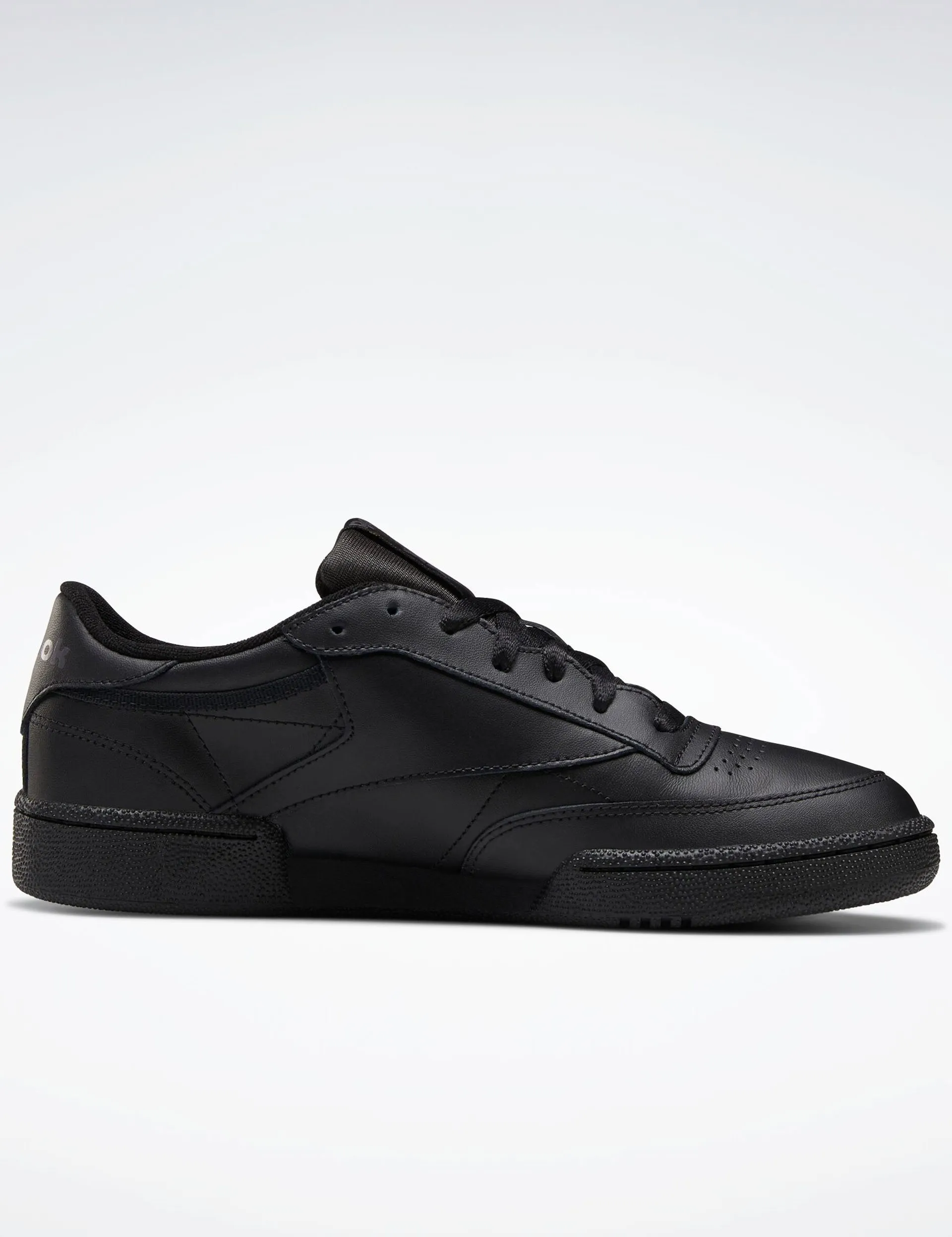 Club C 85 Shoes - Intense Black/Charcoal Port Path Stable Step