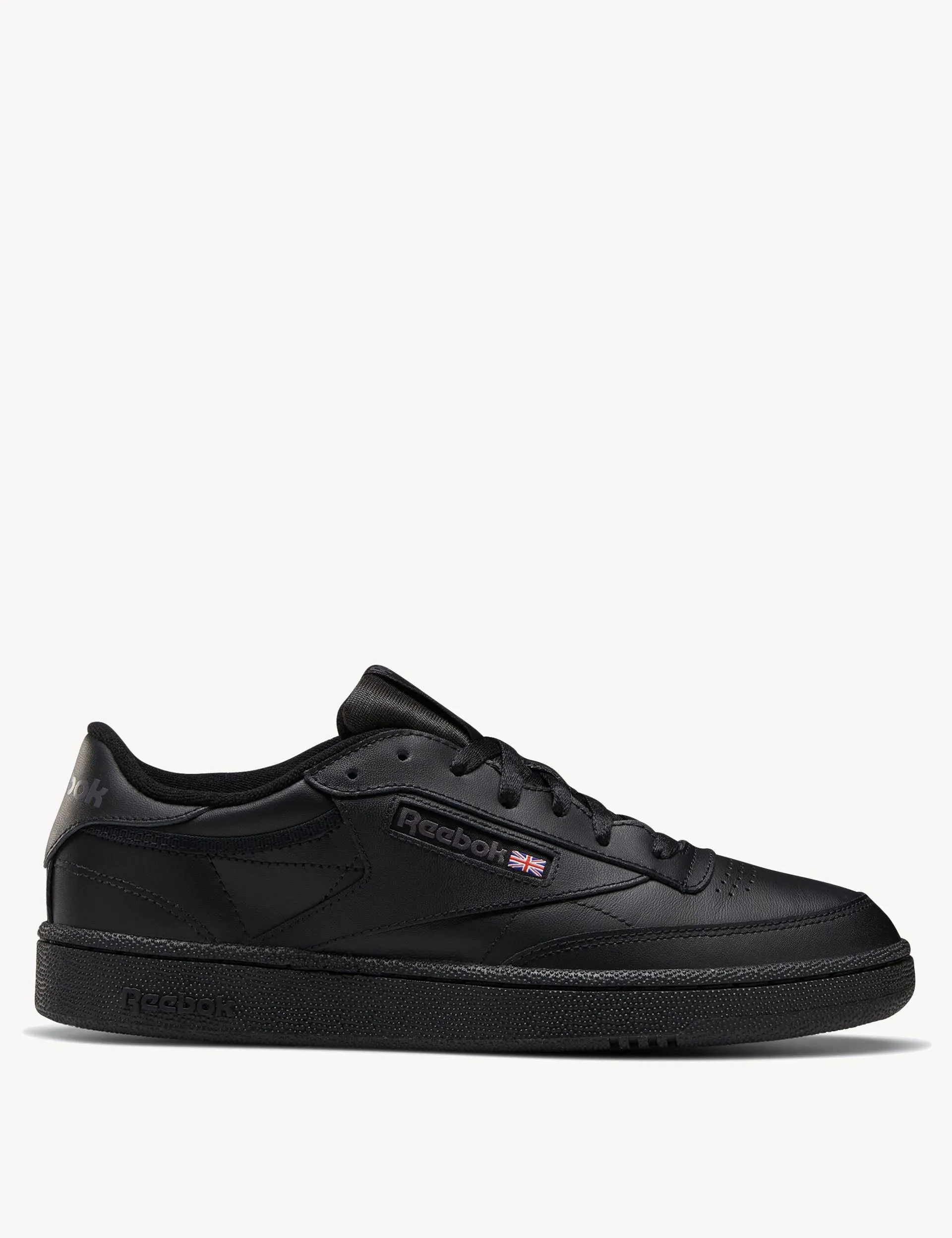 Club C 85 Shoes - Intense Black/Charcoal manga - themed running wear fitness sneakers