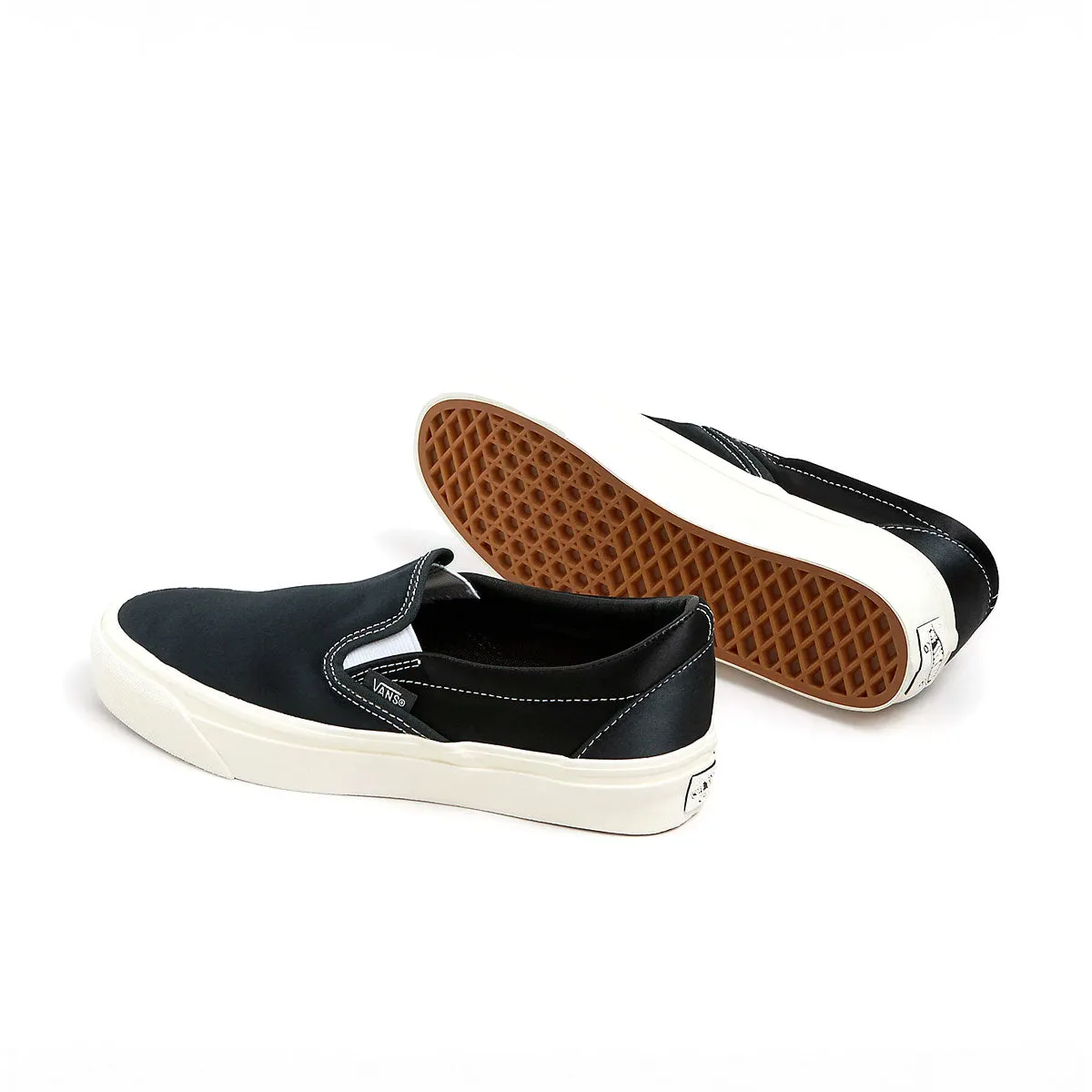 Reinforced Seams Slip-on 98 'Satin Jet Black'