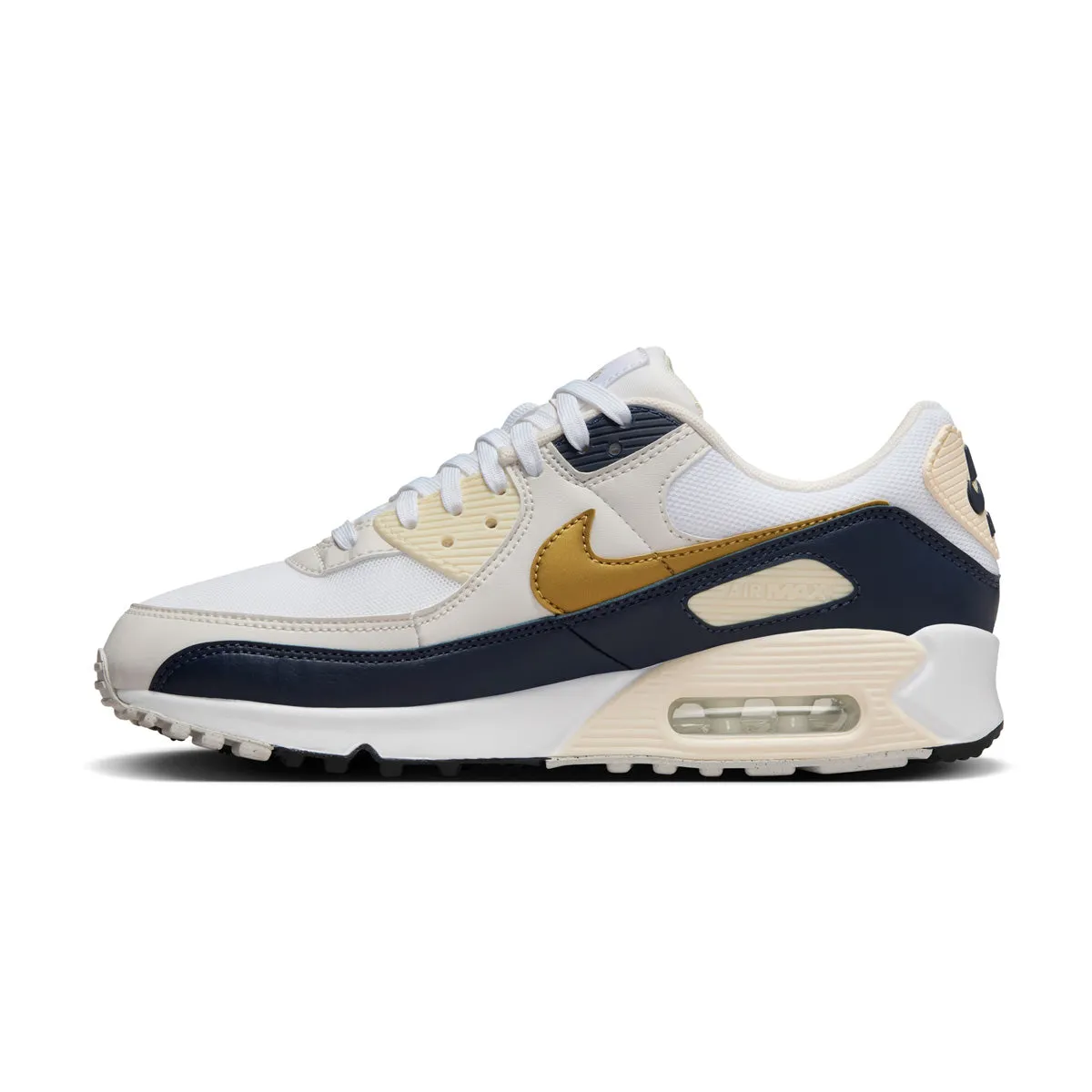 Wmns Air Max 90 NN 'Metallic Gold' Court Grip Comfort Platform
