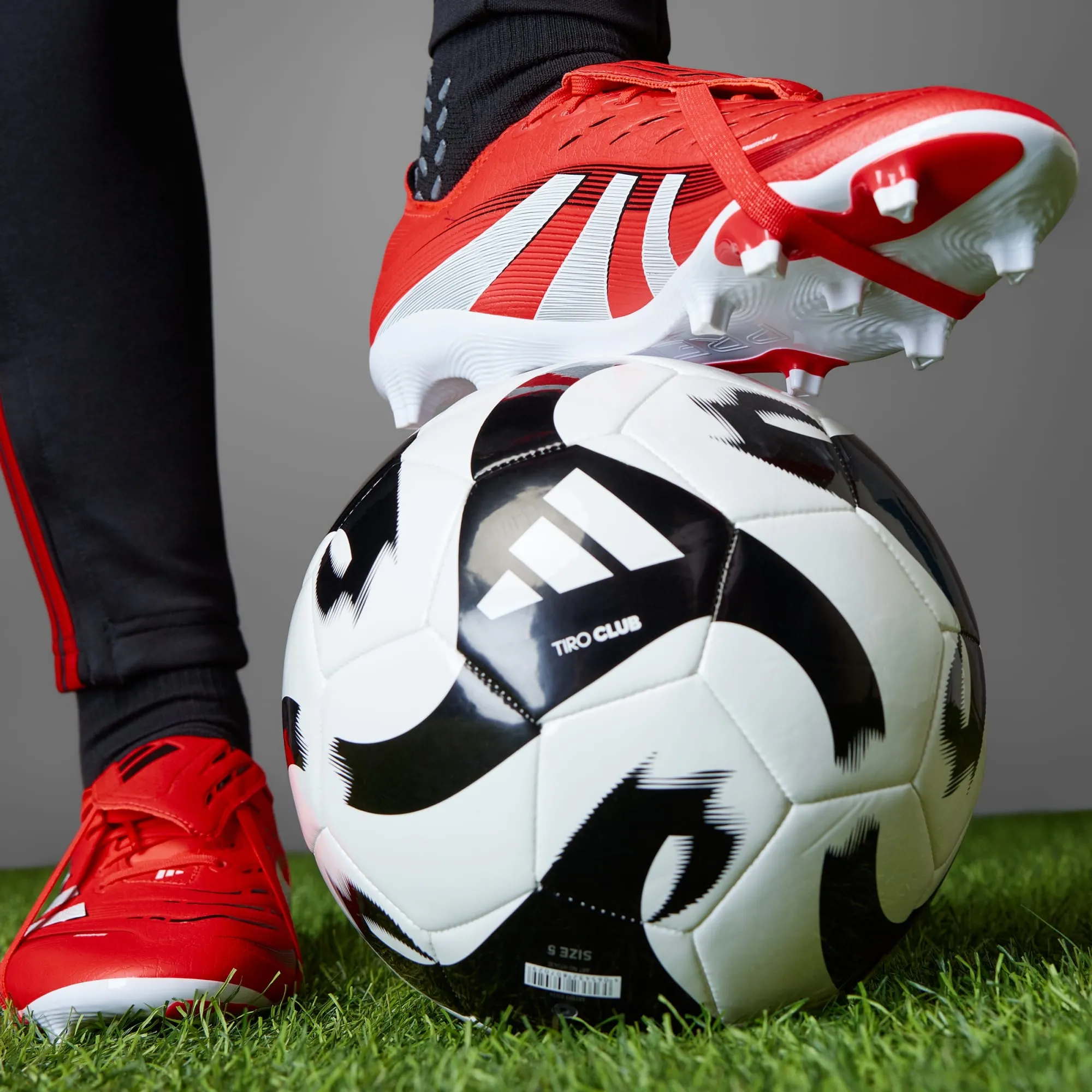 Sharp Start Pace Player Adidas Men's Predator P3 Fold Red/White Football Boots