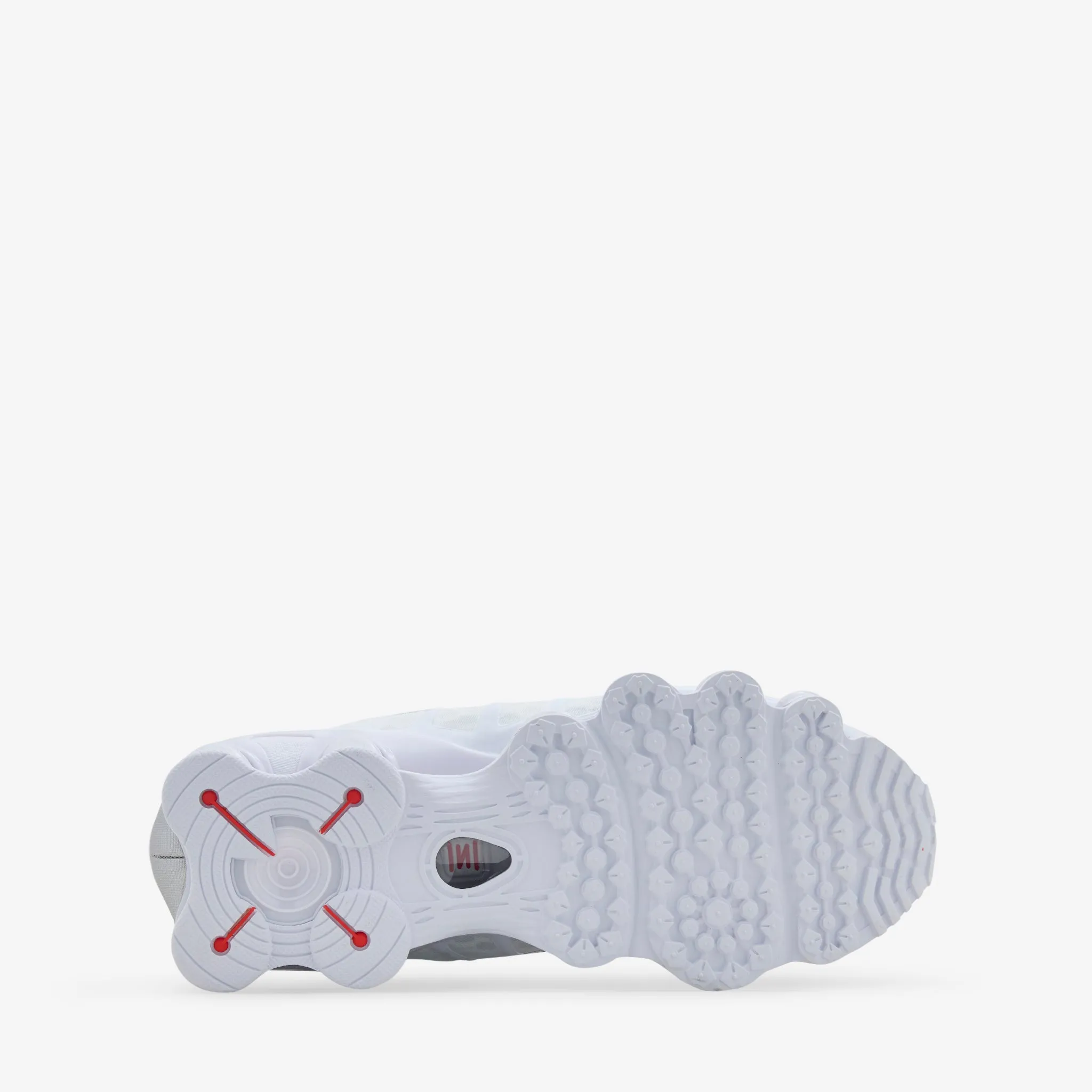 Dog Hike Shox TL White | Metallic Silver | Max Orange | White