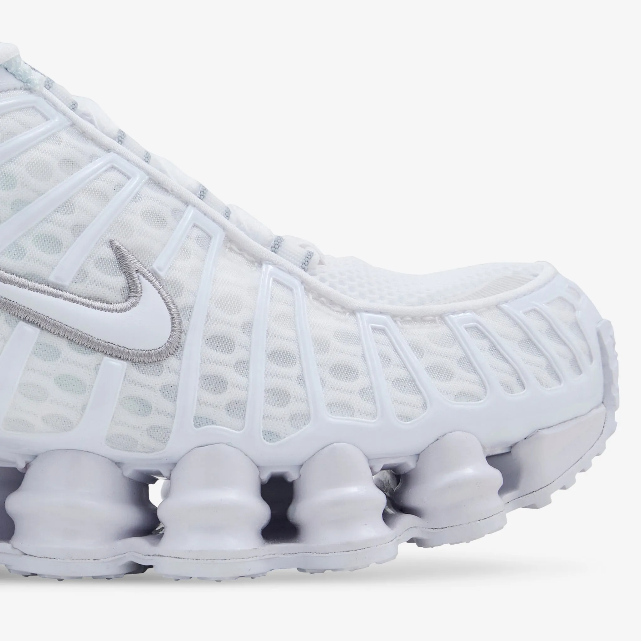 Shox TL White | Metallic Silver | Max Orange | White Wear-Ready Shoes