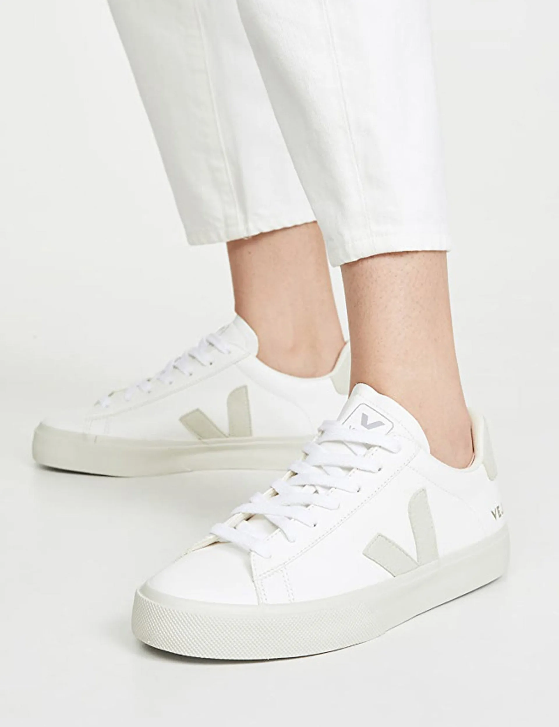 Campo Leather - White Natural All-around ease Recycled Synthetic Upper
