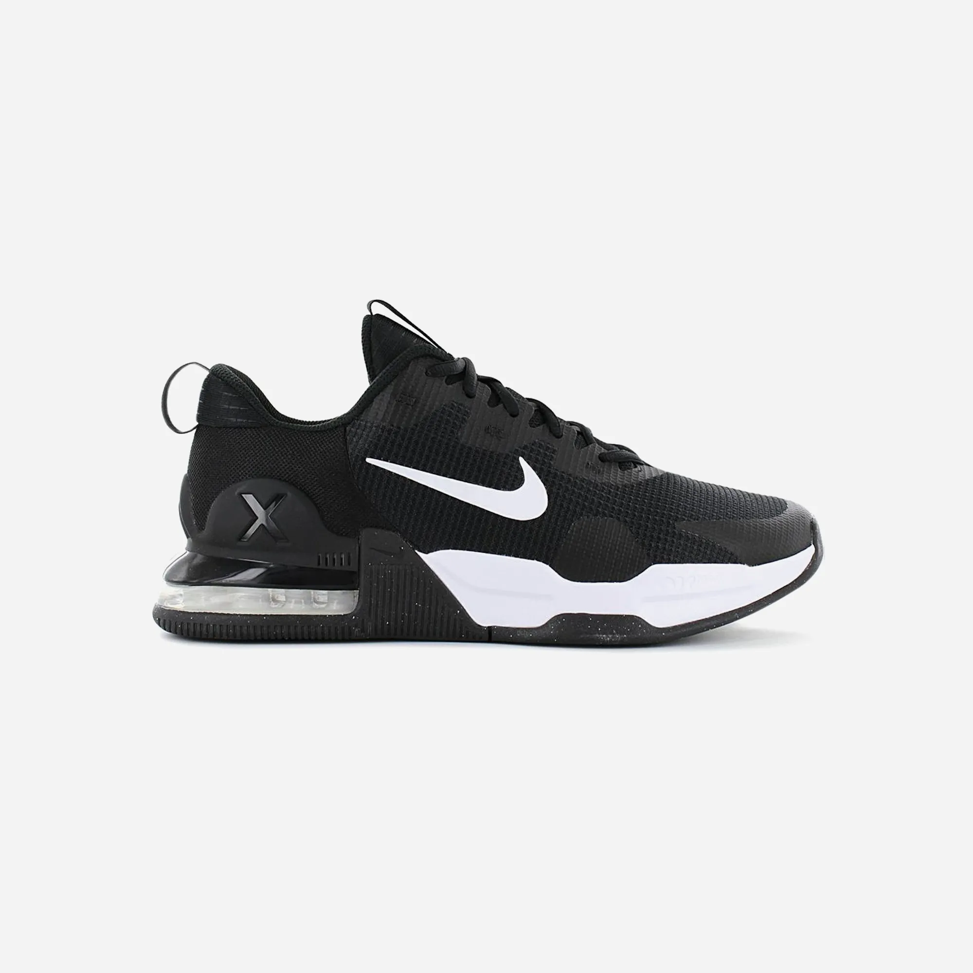 Nike Air Max Alpha Trainer 5 Black White Quick Release Tongue