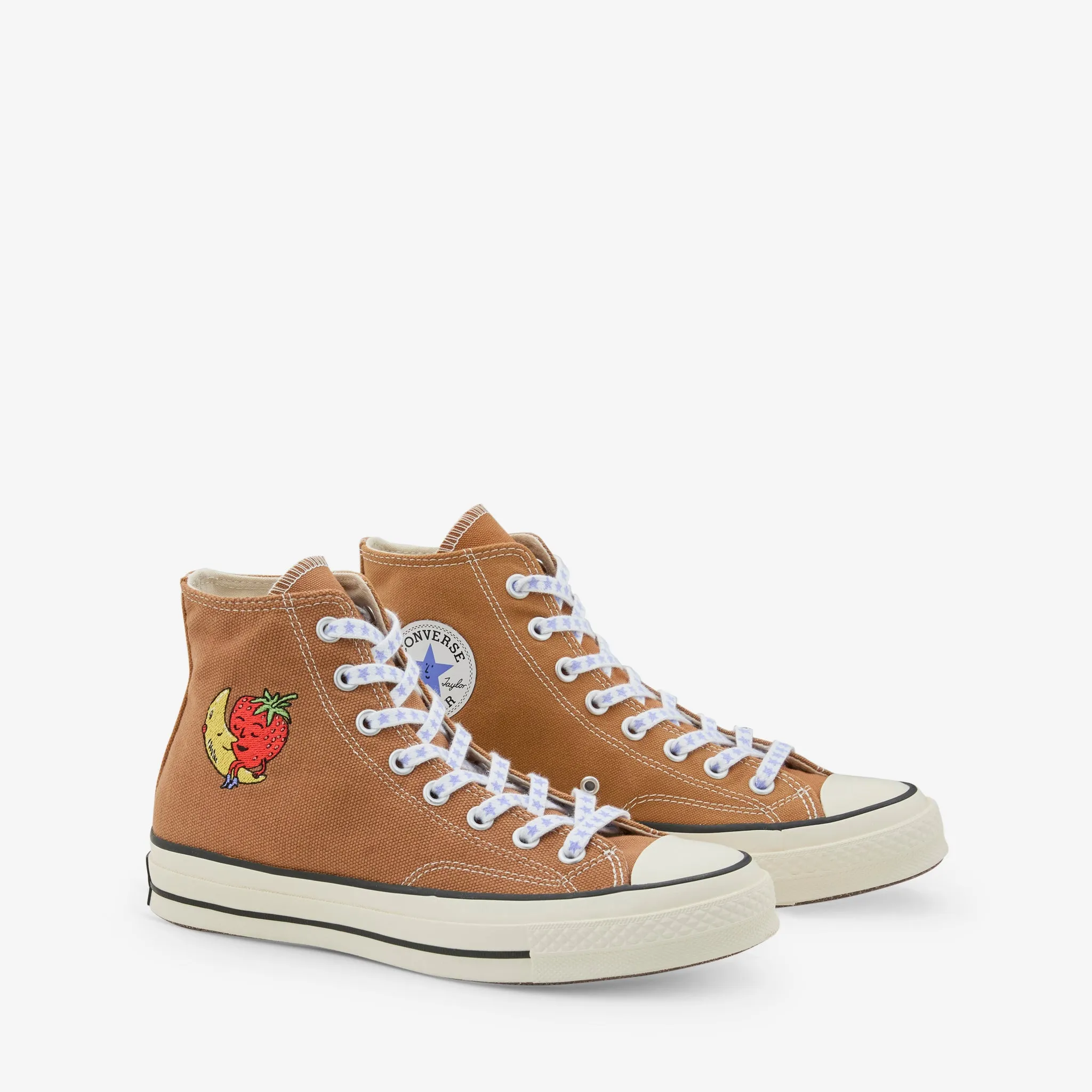 Sky High Farm Workwear x Upcycled Chuck Taylor '70 Beige Celebrate Walk