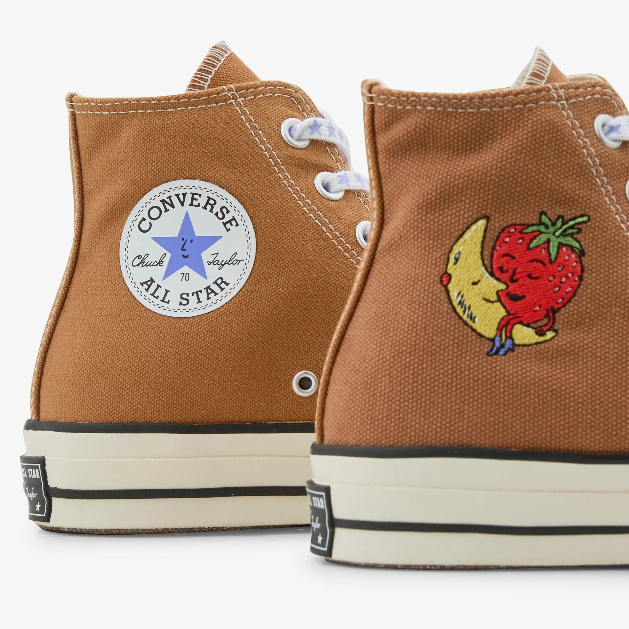 Sky High Farm Workwear x Upcycled Chuck Taylor '70 Beige Heel Support Office Look