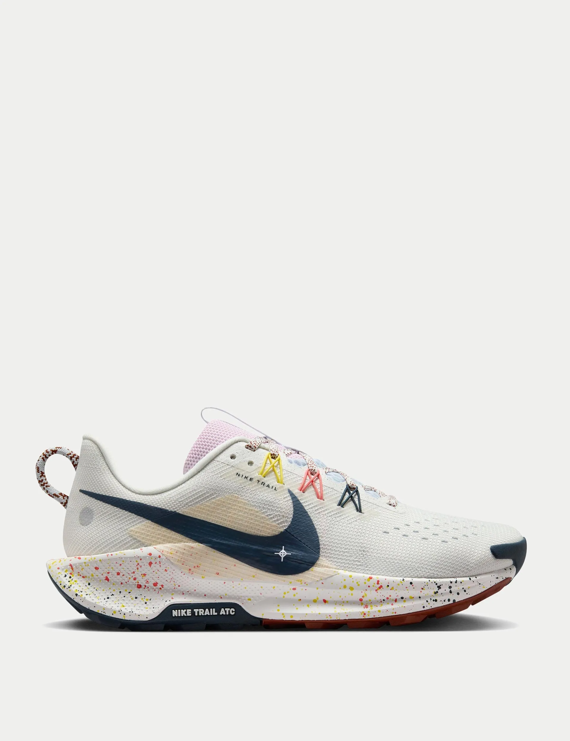 Pegasus Trail 5 Shoes - Summit White/Armory Navy/Football Grey coordination improvement adult sports shoes