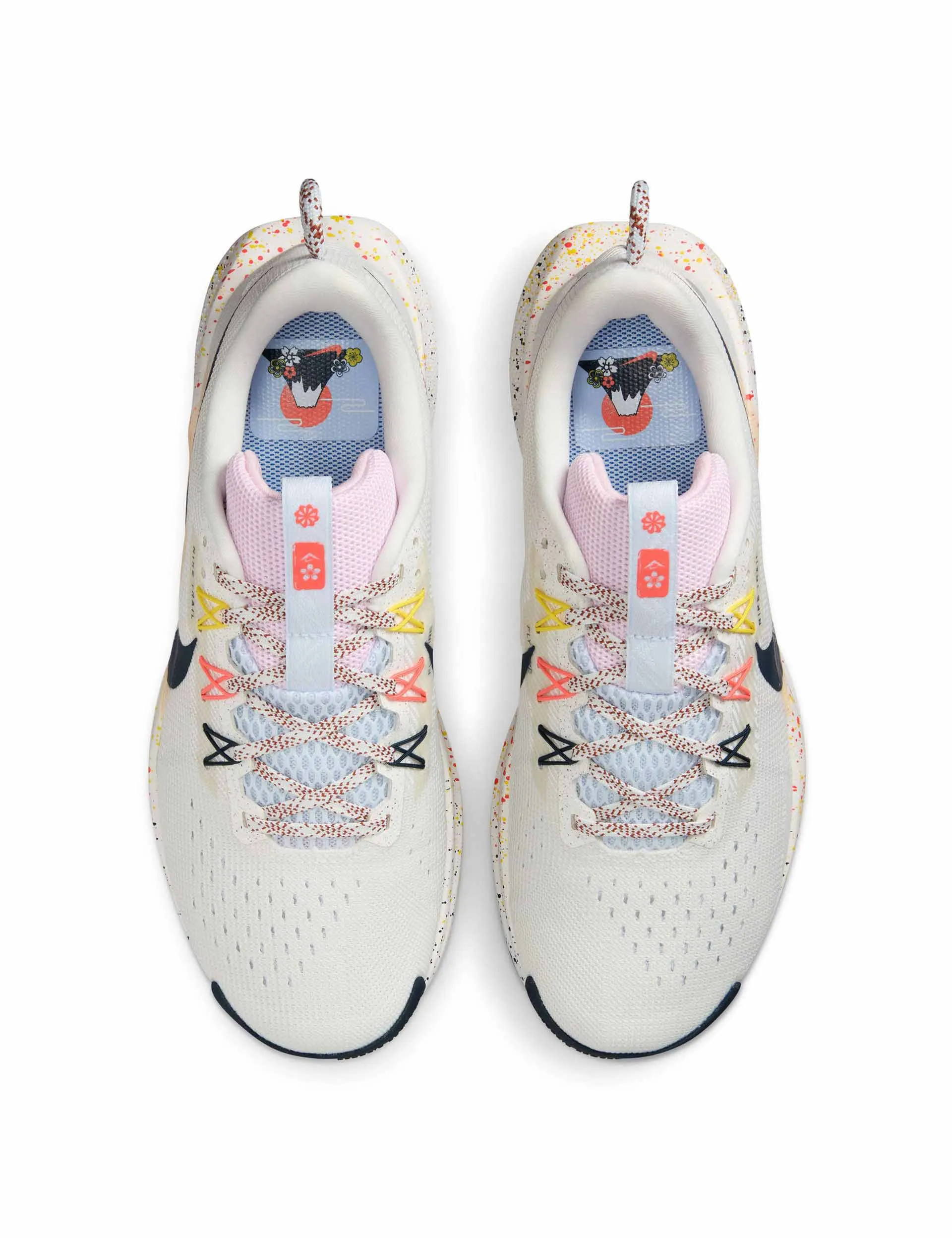 Pegasus Trail 5 Shoes - Summit White/Armory Navy/Football Grey high - performance specification shoes