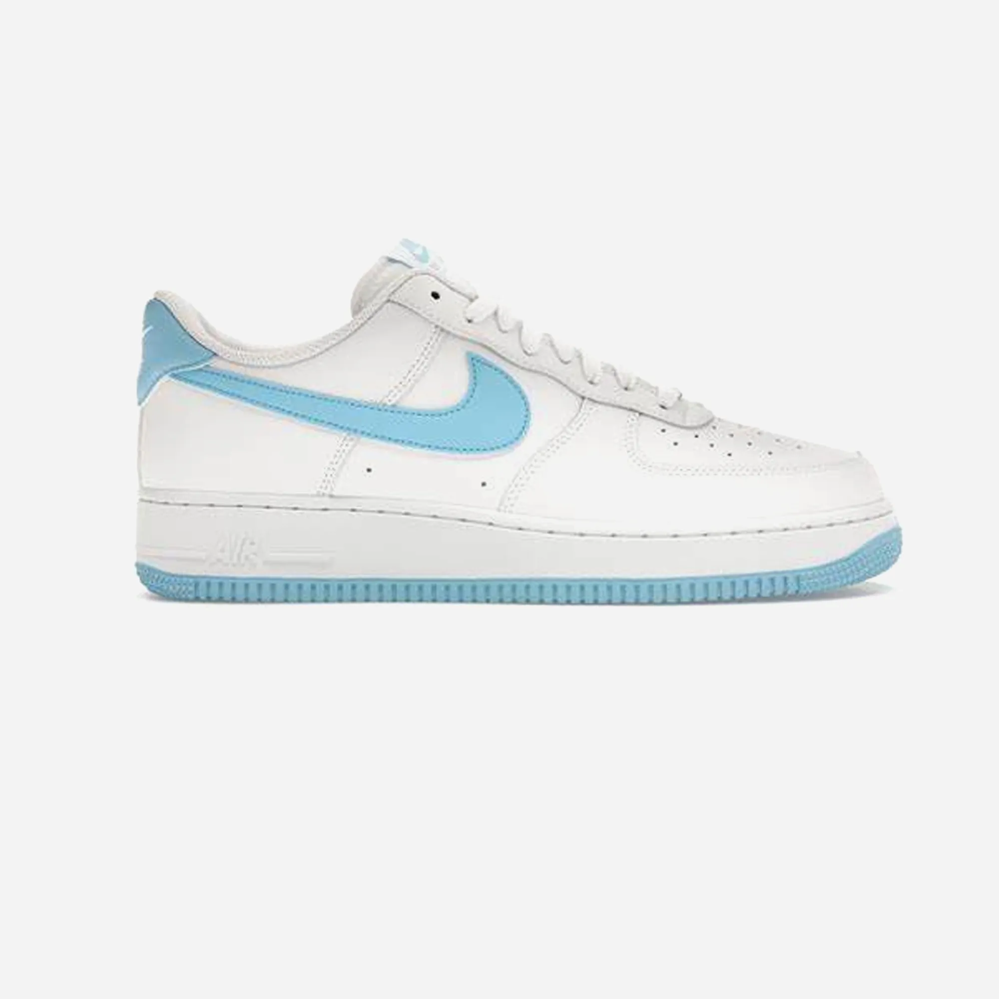 Nike Air Force 1 Low '07 White Aquarius Blue carbon fiber shank