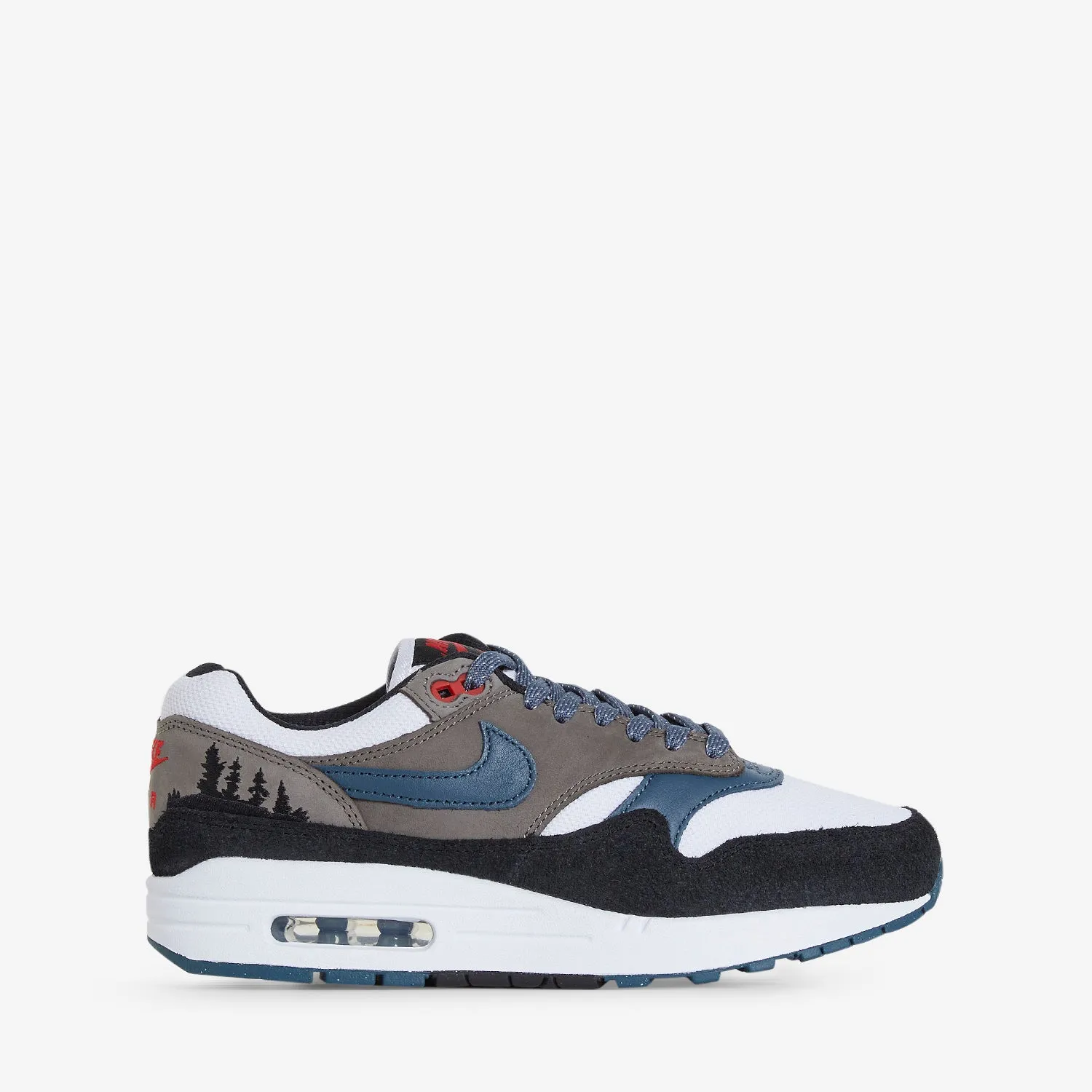 Easy Pairing SoftSole Air Max 1 PRM White | Slate Blue | Black | Soft Grey