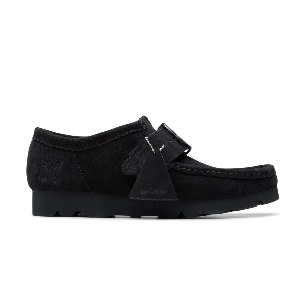  NEEDLES Walla Strap Low 'Black Suede' Quick Drying Airport Travel Summer Heat