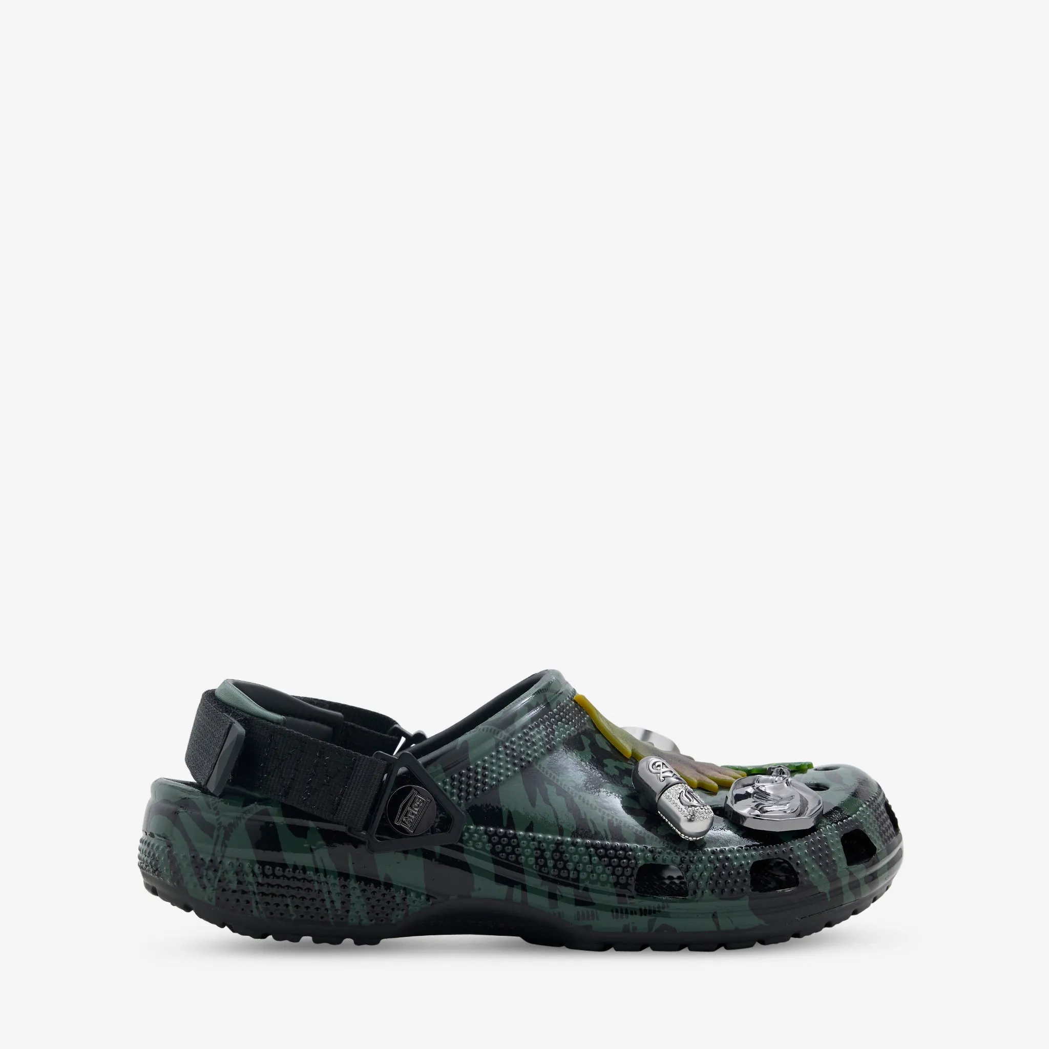 Crocs x Classic Clog Black Timeless Feel Pump Style