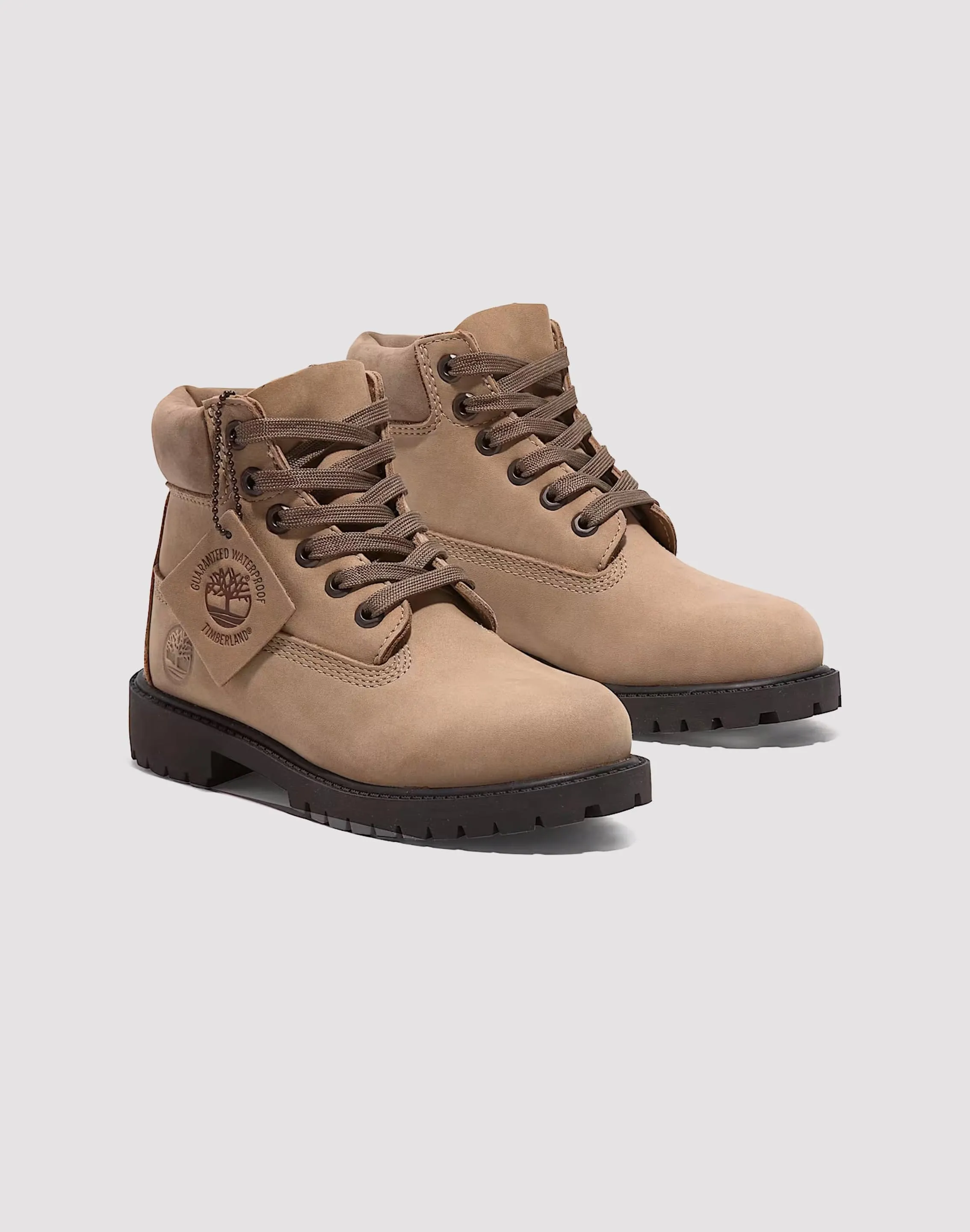 Low Ankle Style Durable Design Timberland 6-Inch Premium Waterproof Boots Grade-School