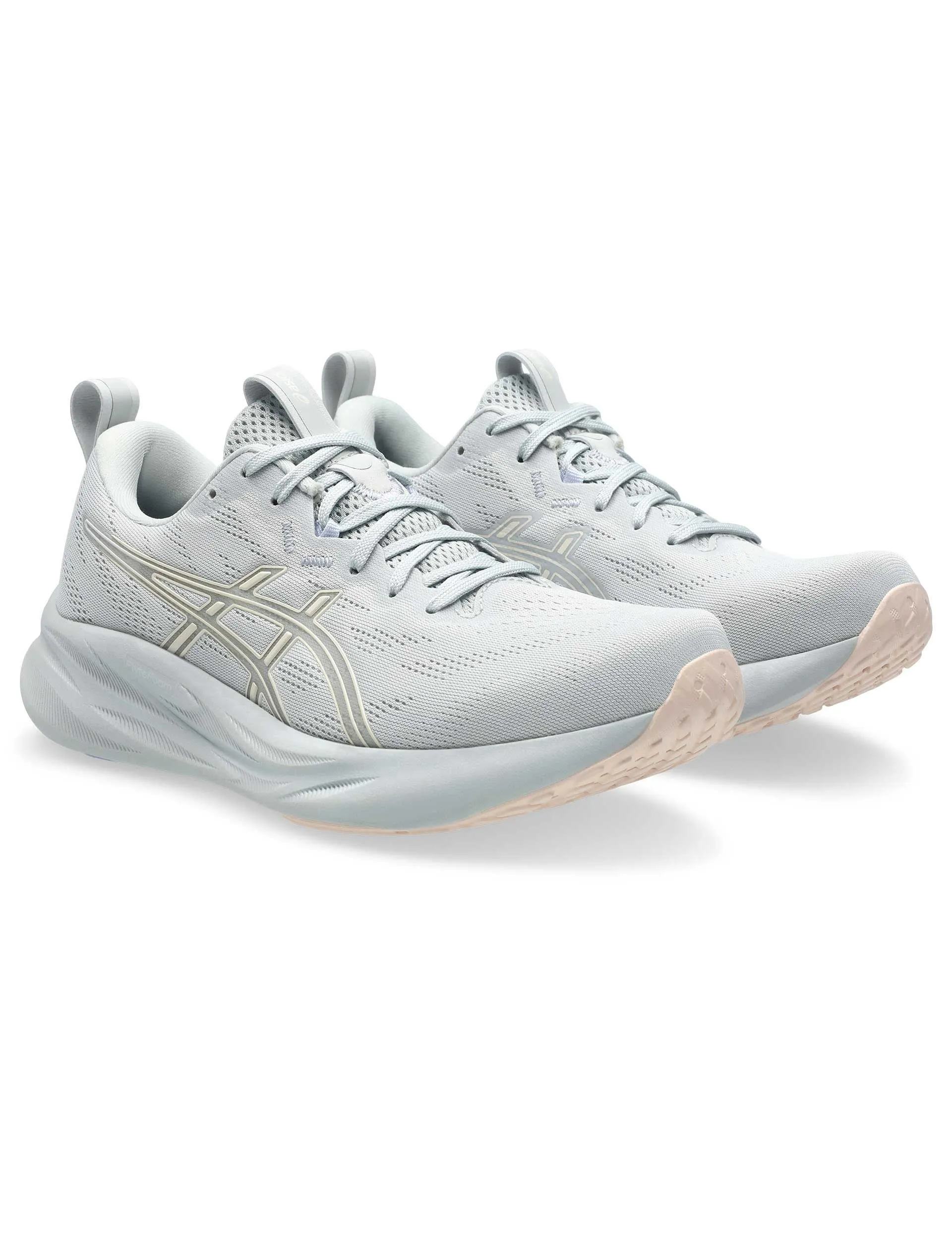 Windy Weather Running Gel-Pulse 16 - Concrete/Pearl Pink