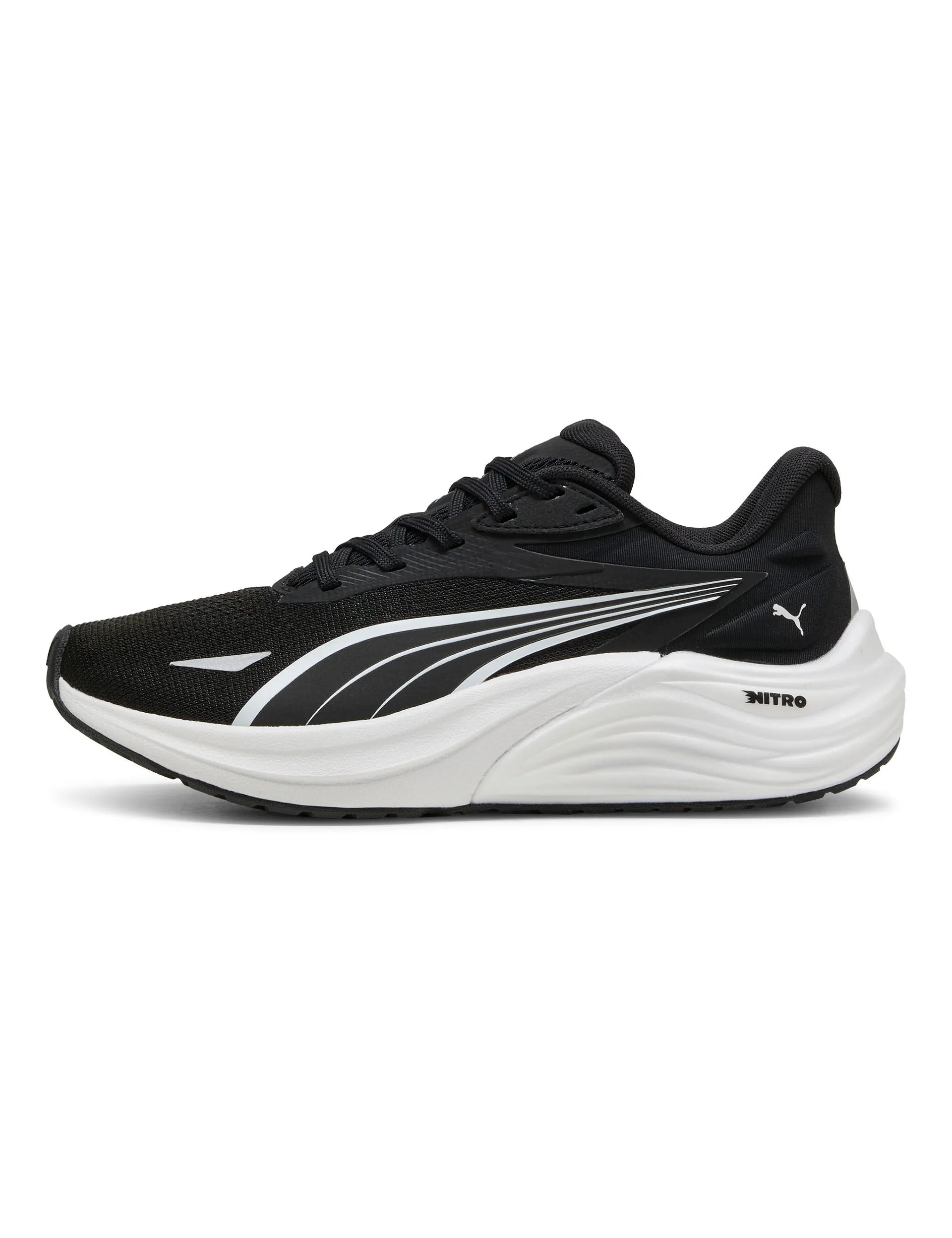 Electrify NITRO 4 Running Shoes - Black/White quick-drying