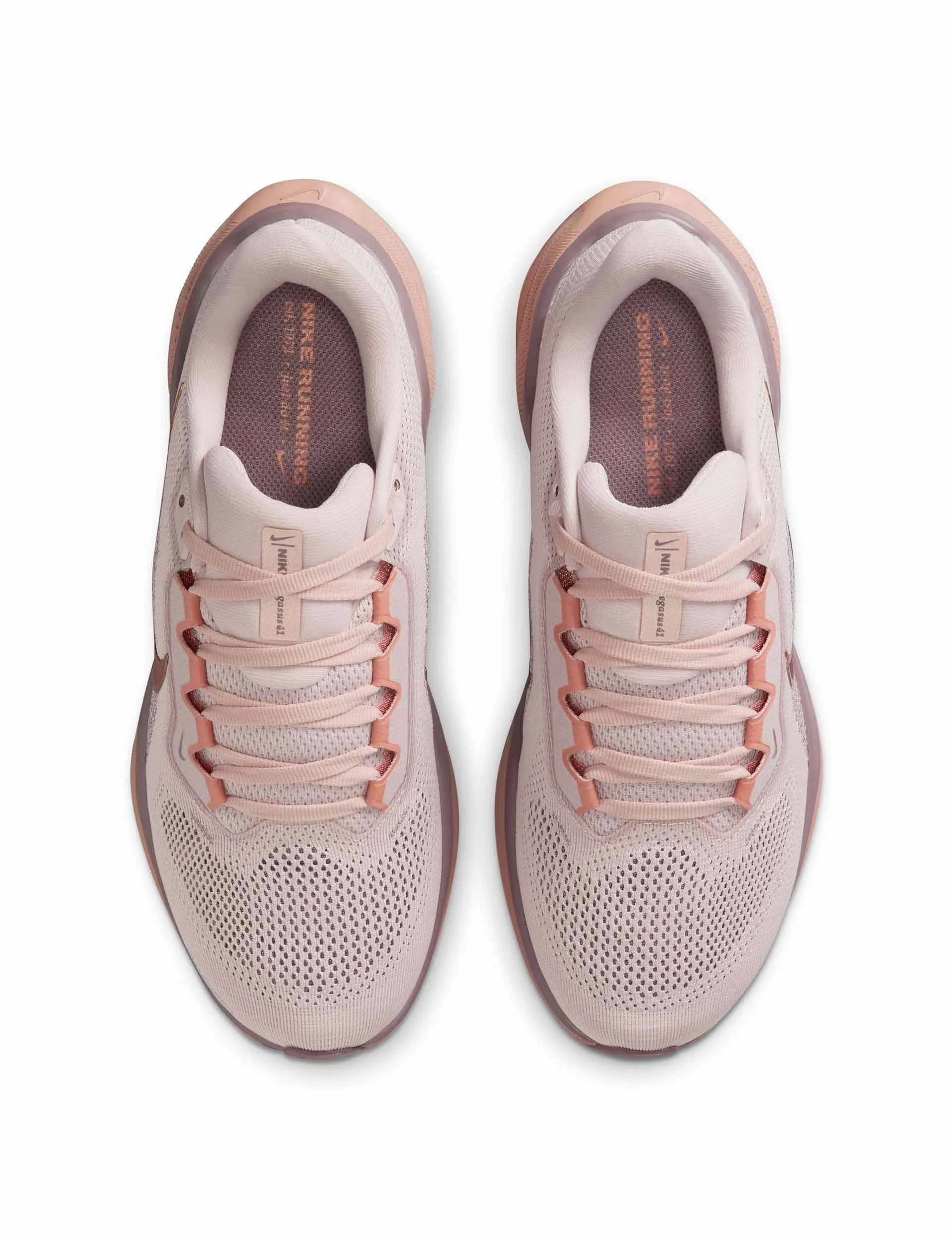 sprint runner shoes Pegasus 41 Shoes - Silt Red/Metallic Rose Gold/Particle Pink