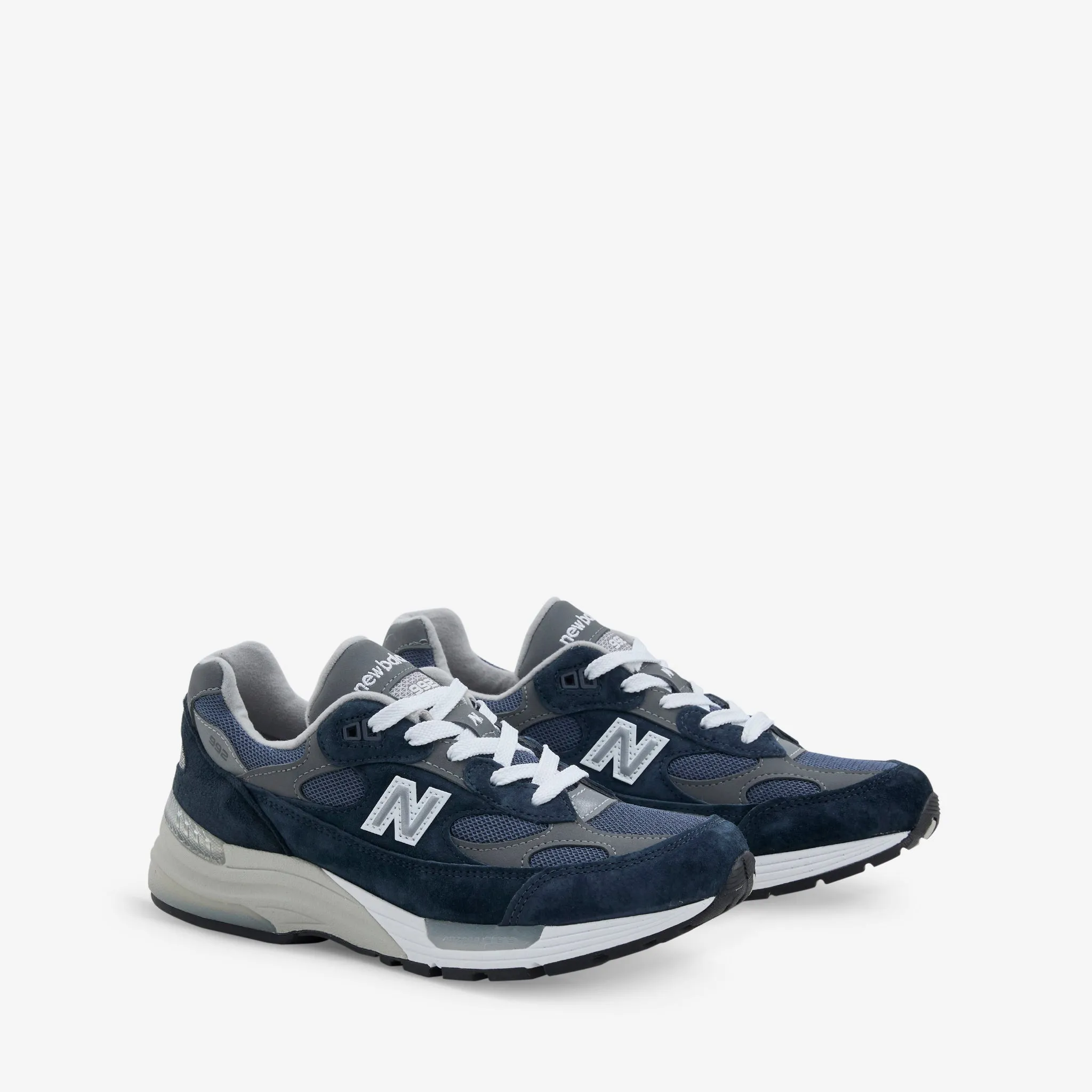 Made in USA 992 Navy | Grey | Silver Metallic Sand Stroll