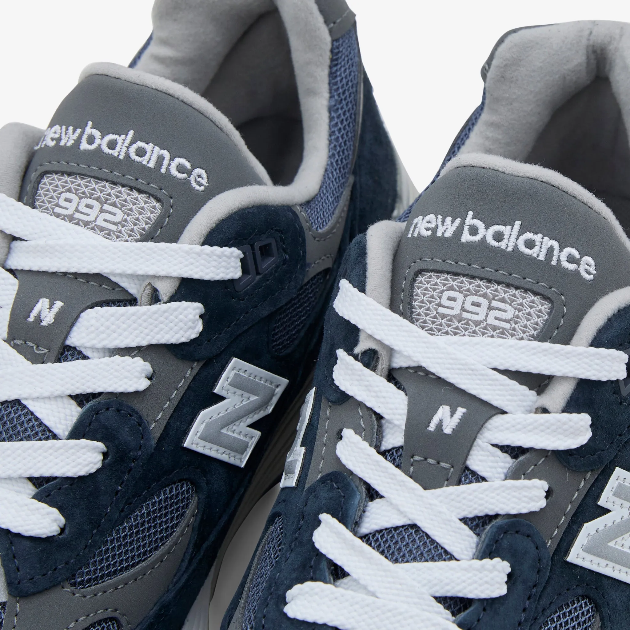 No Lace Fashion Walk Made in USA 992 Navy | Grey | Silver Metallic