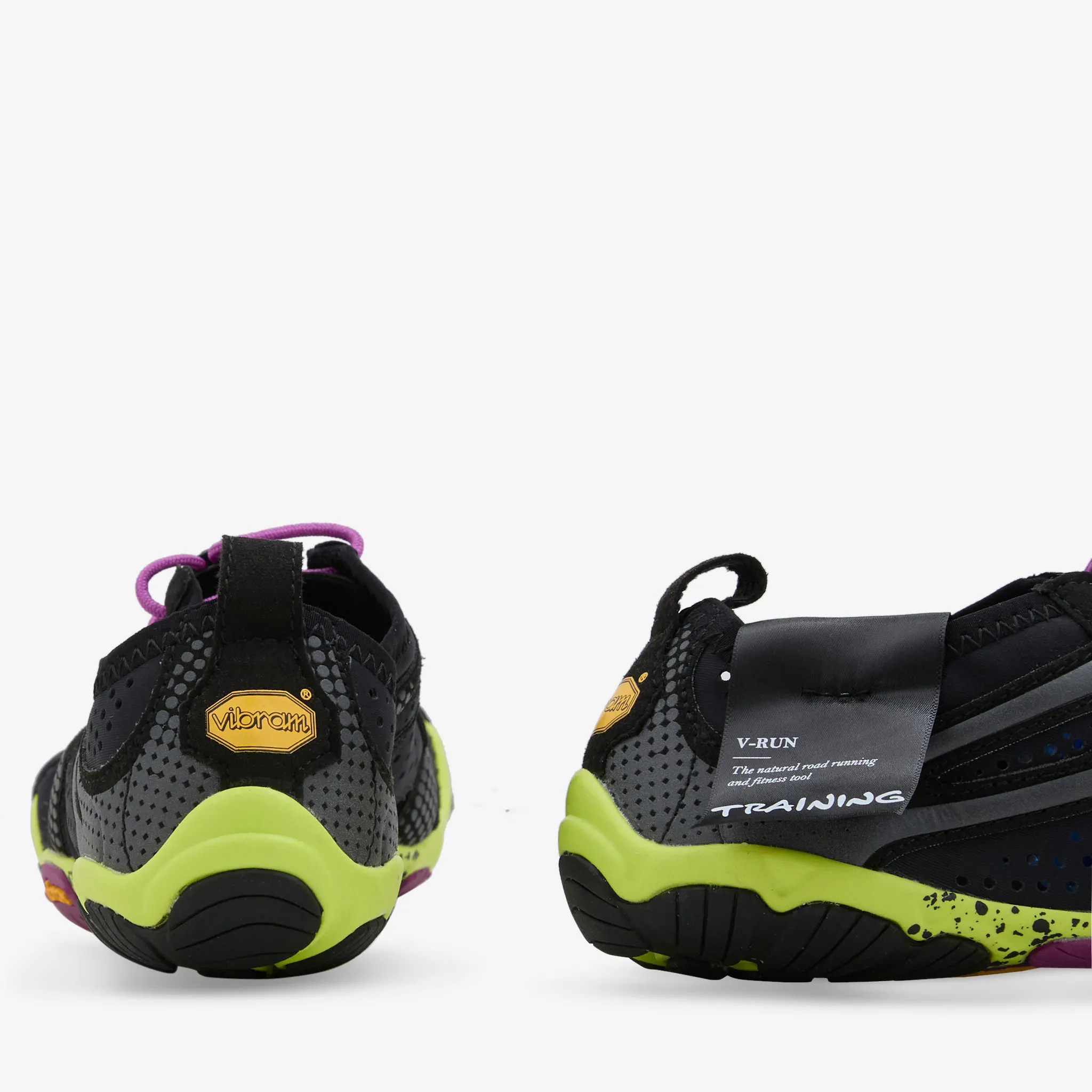 Women's V-Run Black | Purple Friend Pace