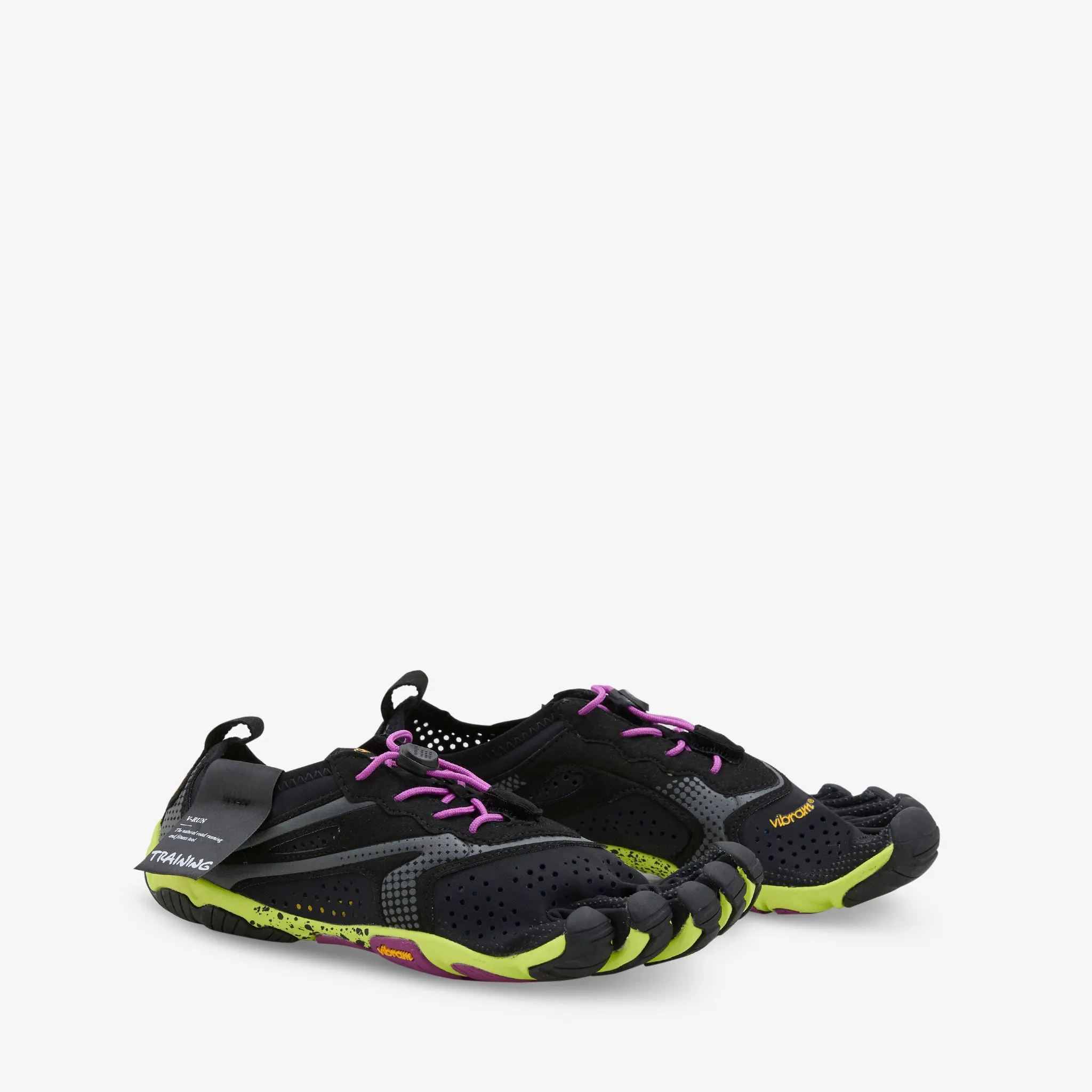 Women's V-Run Black | Purple Effortless Step