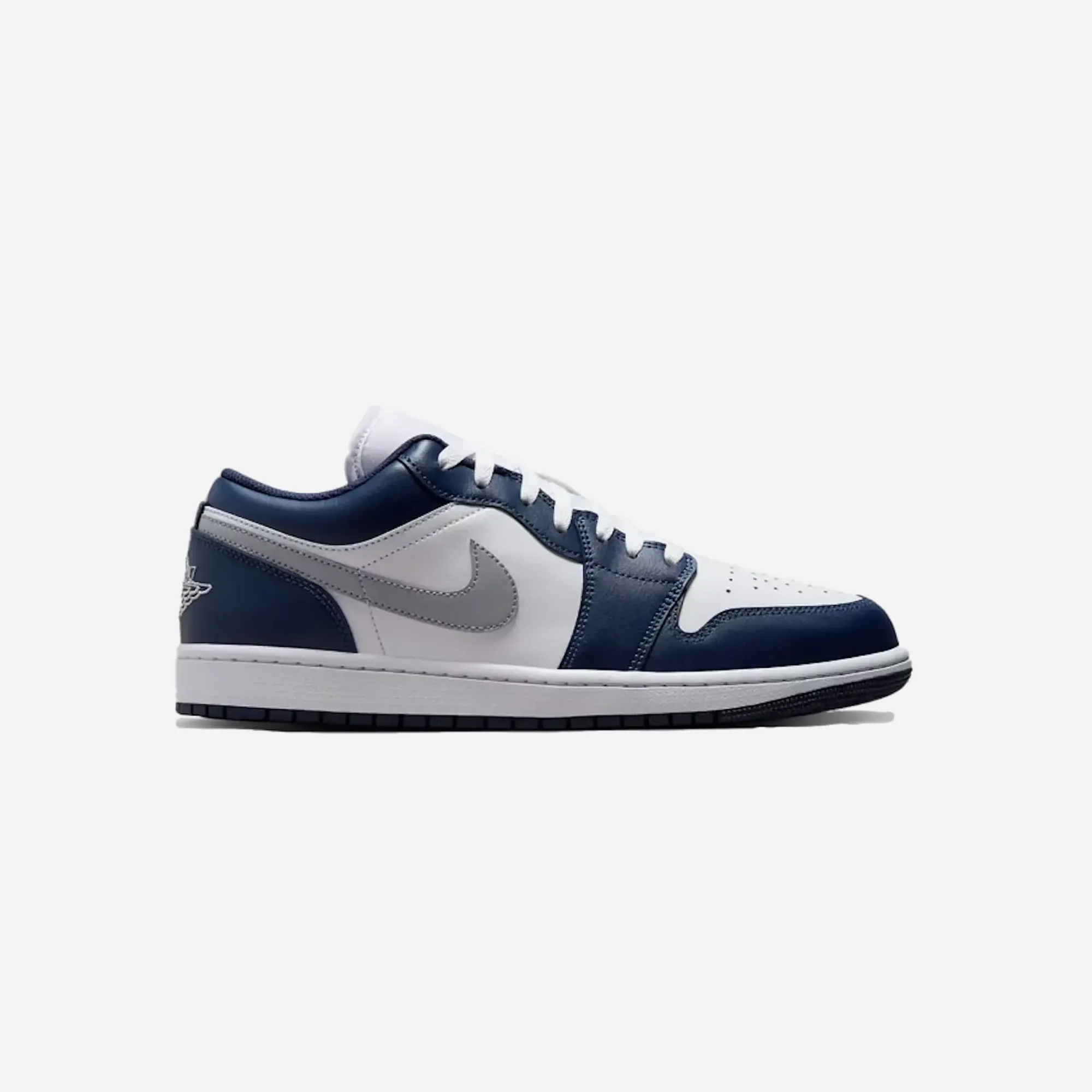 Neutral Footbed Design Nike Air Jordan 1 Low Midnight Navy