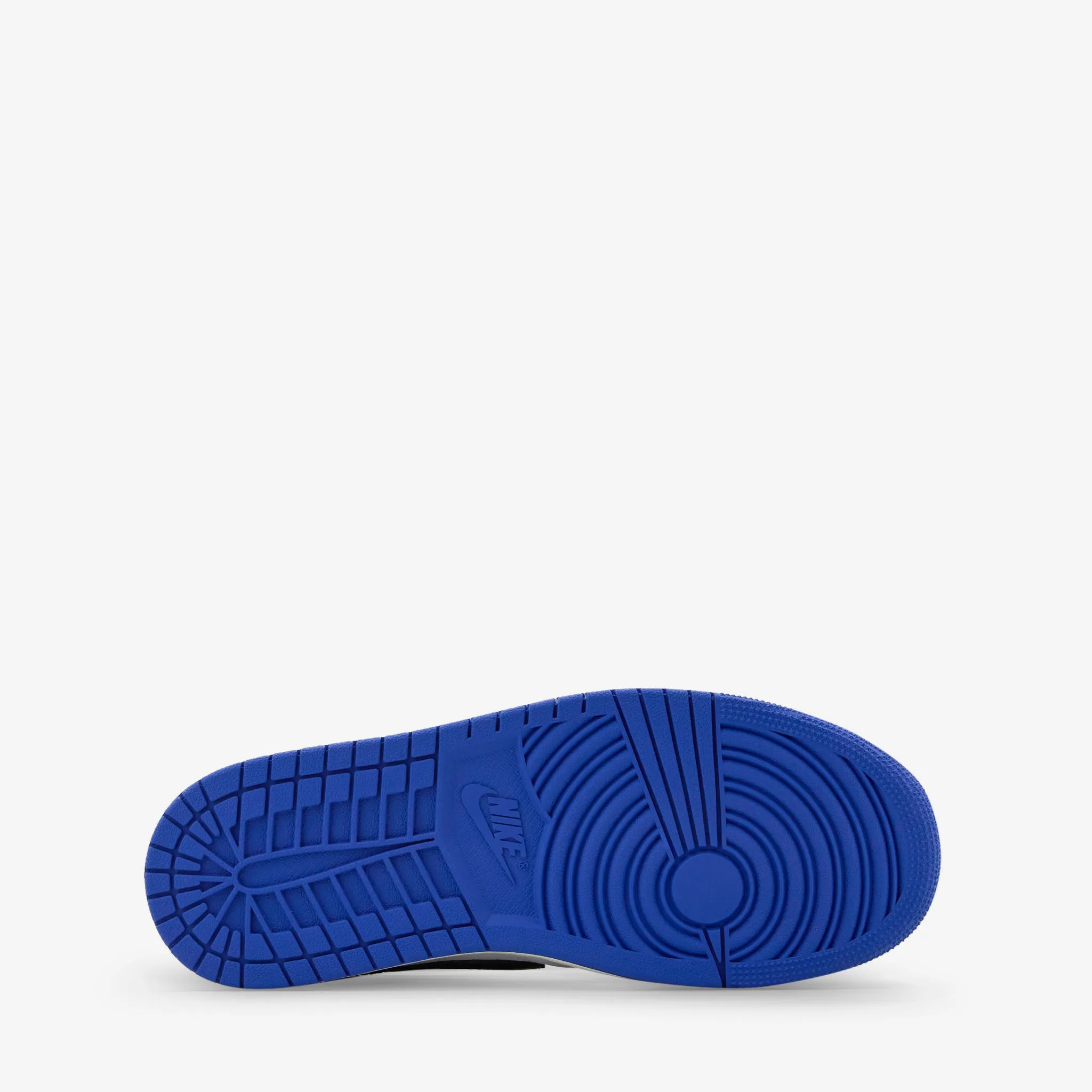 Anti   Odor Trend Fit Grade School Air Jordan 1 Retro Low OG White | Black | Game Royal | Sail