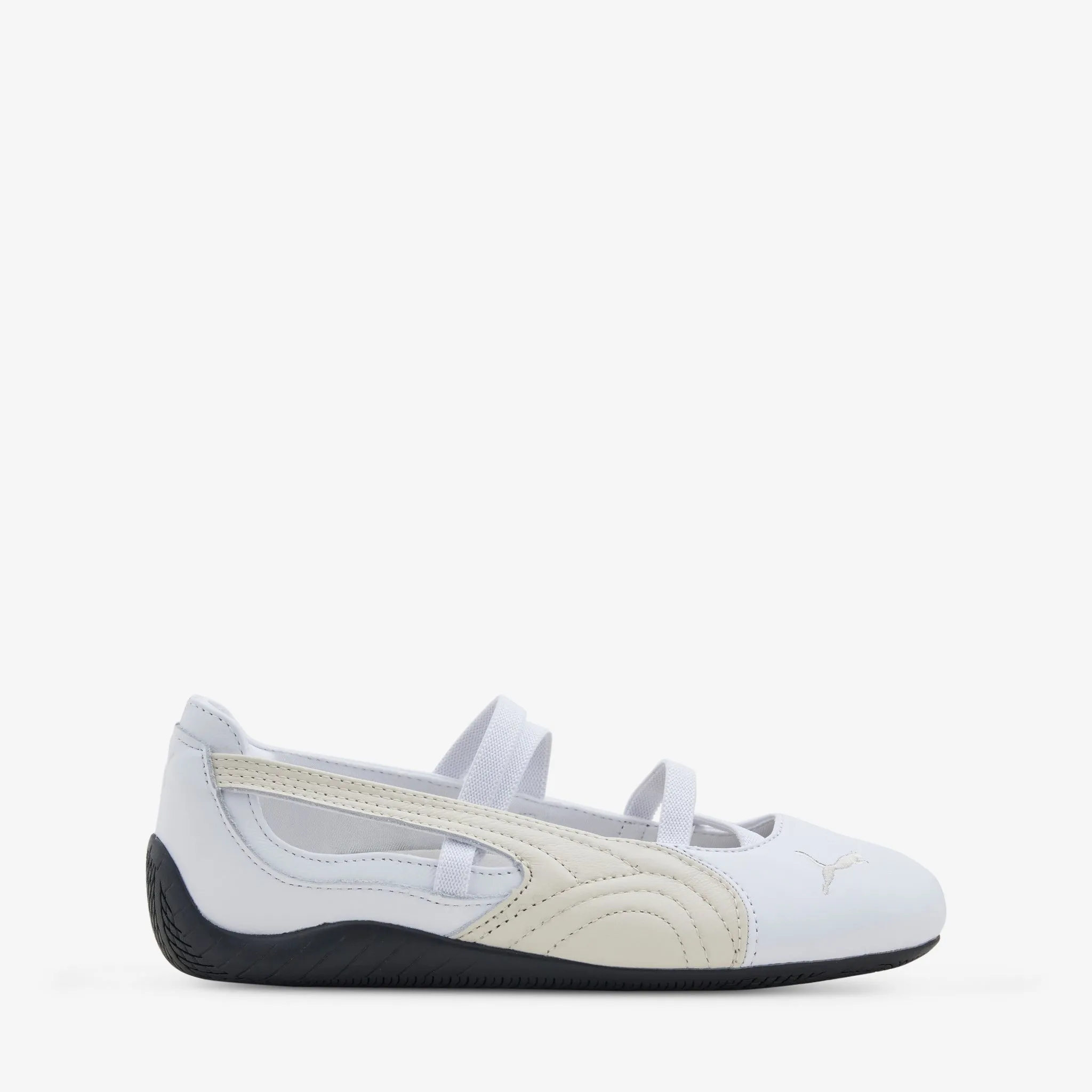 Slip Off Women's Speedcat Ballet Leather PUMA White | Alpine Snow