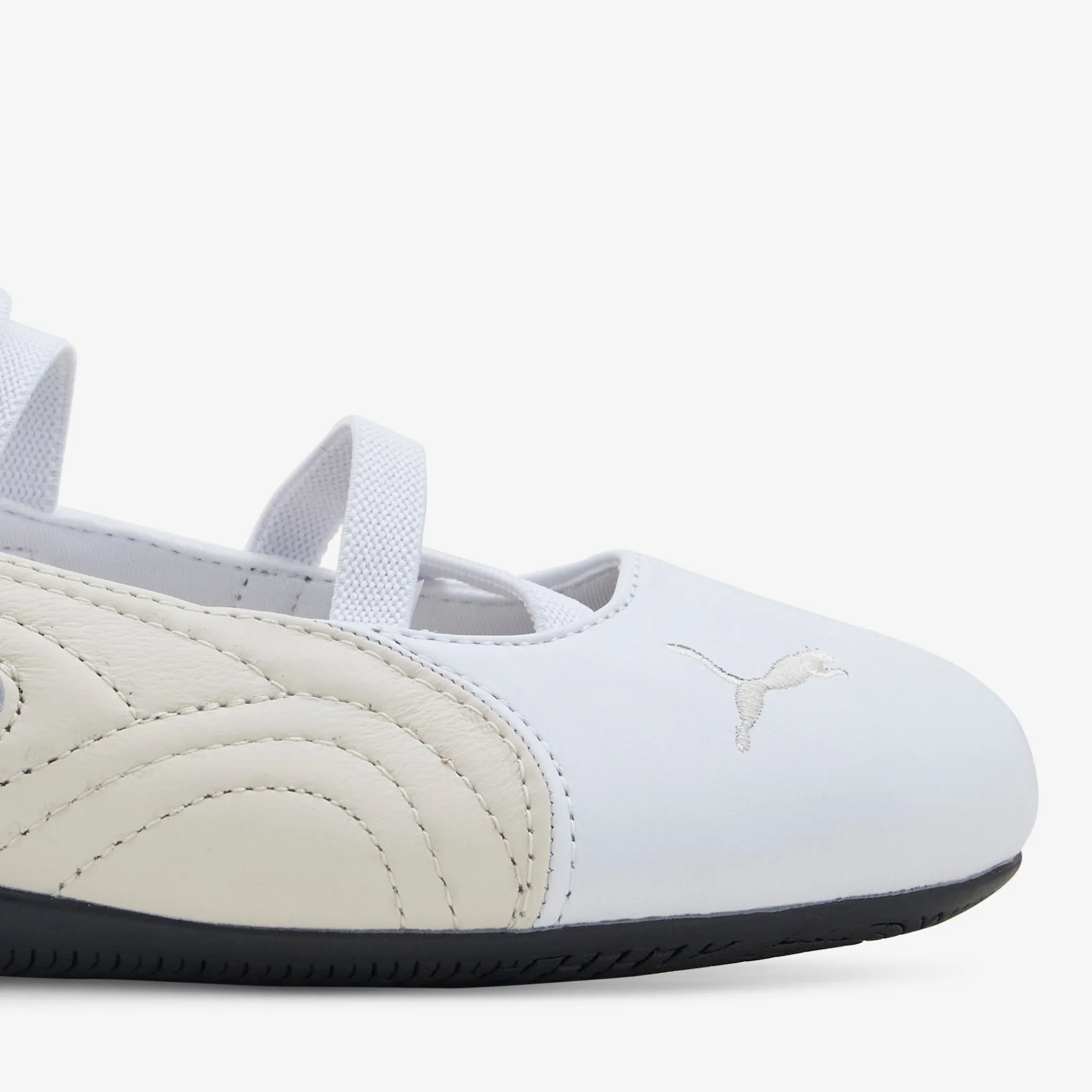 Women's Speedcat Ballet Leather PUMA White | Alpine Snow Lined Inside All-Weather Design