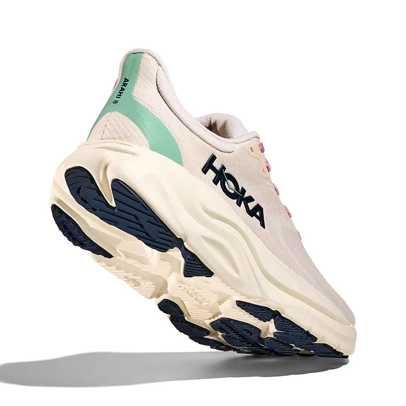 Women's Arahi 8 Rose Cream/Alabaster carbon - fiber midsole shoes quarter - length running wear