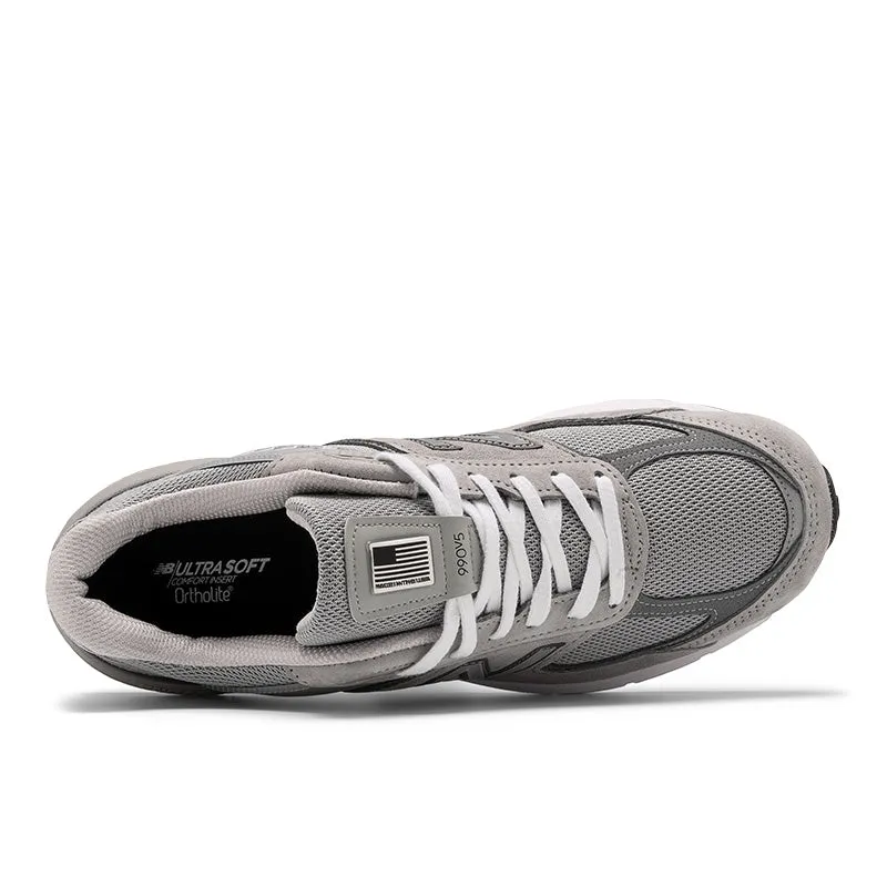 990v5 - Grey with Castlerock - Men's formal wear shoes moisture - management