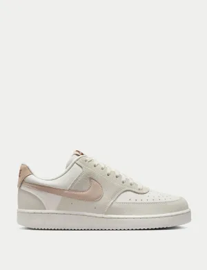 Court Vision Low Shoes - Phantom/Fossil Stone/Light Bone Speed-Friendly