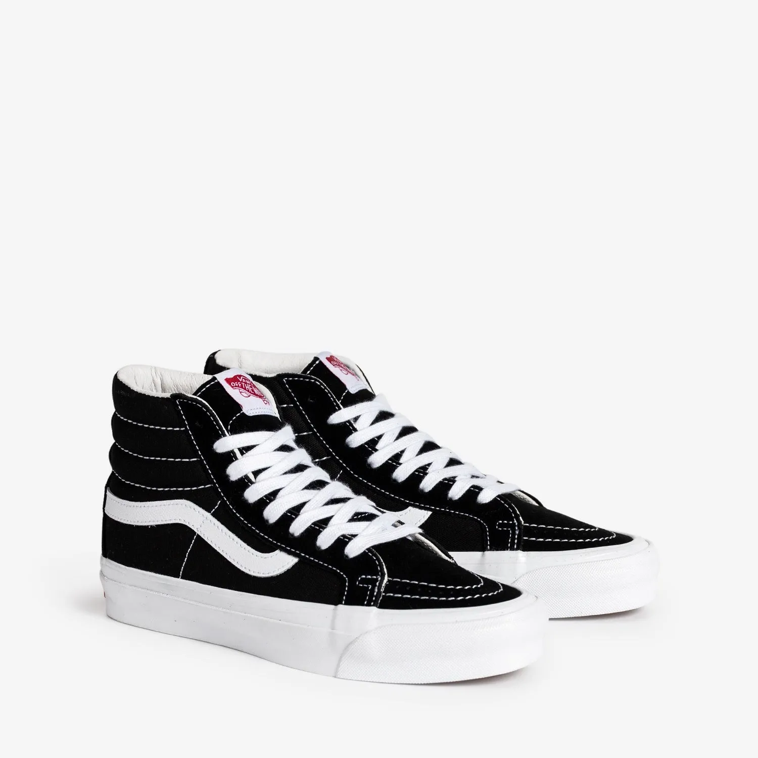OG Sk8-HI LX Black | True White Square Toe