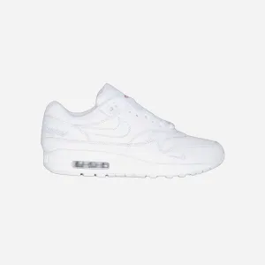 Secure Lace System Pull On Design Supreme x Nike Air Max 1 "White"