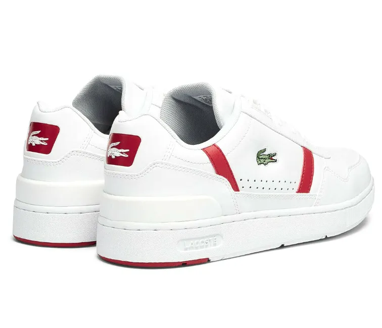 Ankle Support Form Fit Men's Lacoste T-Clip 0722 1 SMA (White/Red)