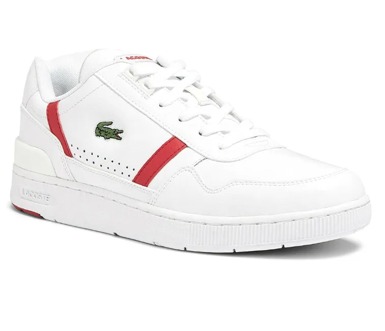 Men's Lacoste T-Clip 0722 1 SMA (White/Red) Breath Focus
