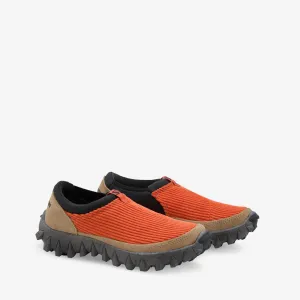 Snowclog Corduroy Burnt Ochre | Kelp | Black Foot Journey Ad Shoot