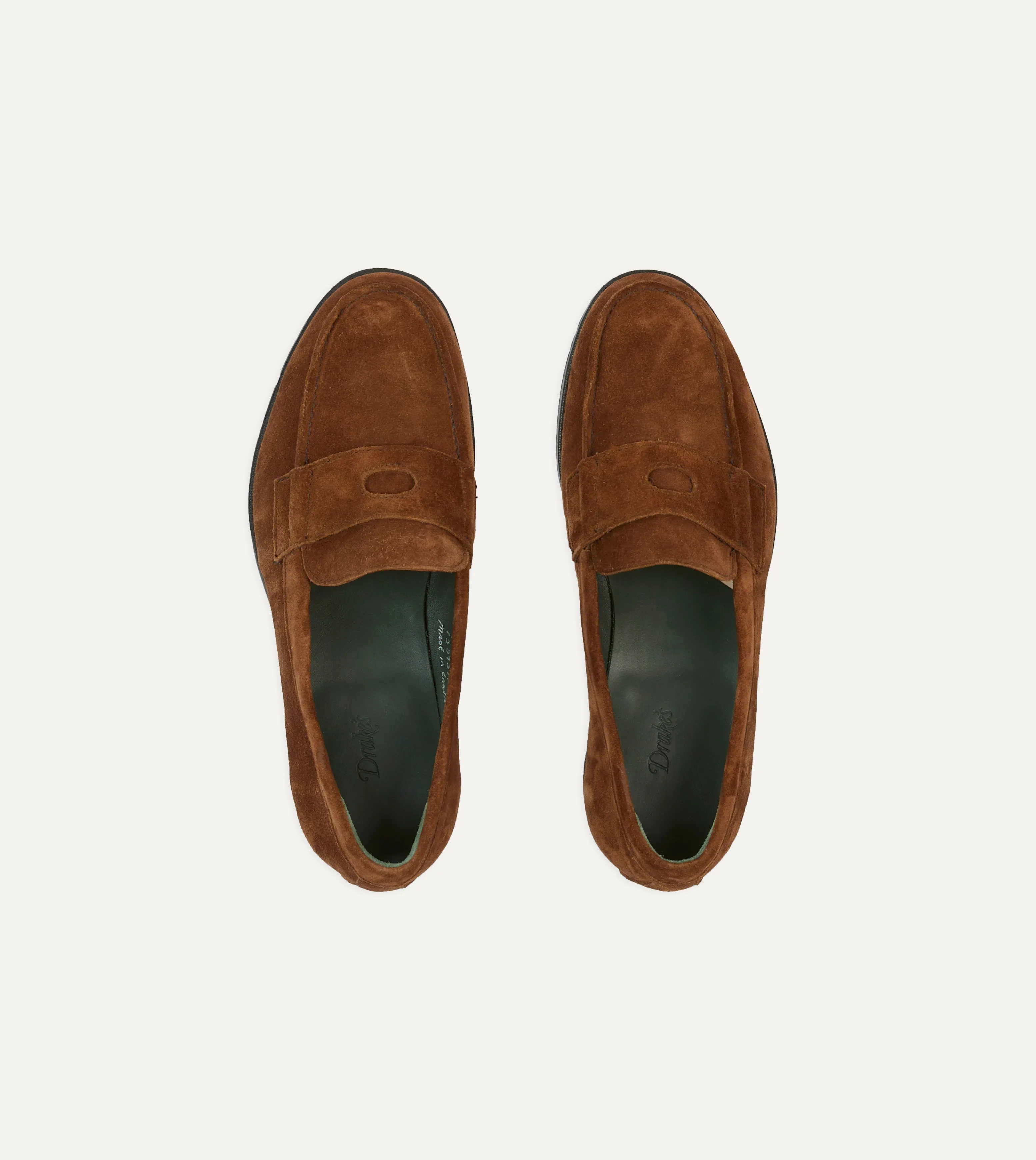 Snuff Suede Charles Mk II Goodyear Welted Penny Loafer All-Purpose chief