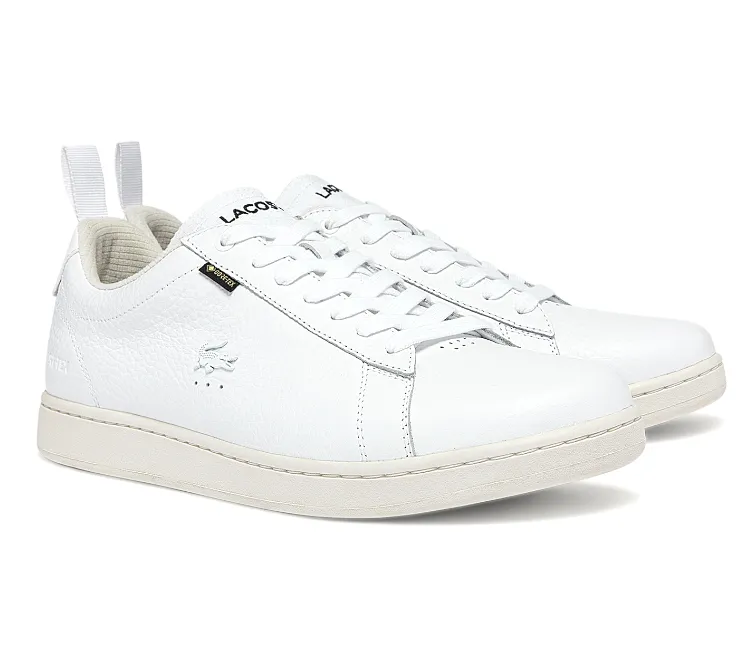 Men's Lacoste Carnaby Evo GTX 07221 SMA (White/Off White) Natural Fit