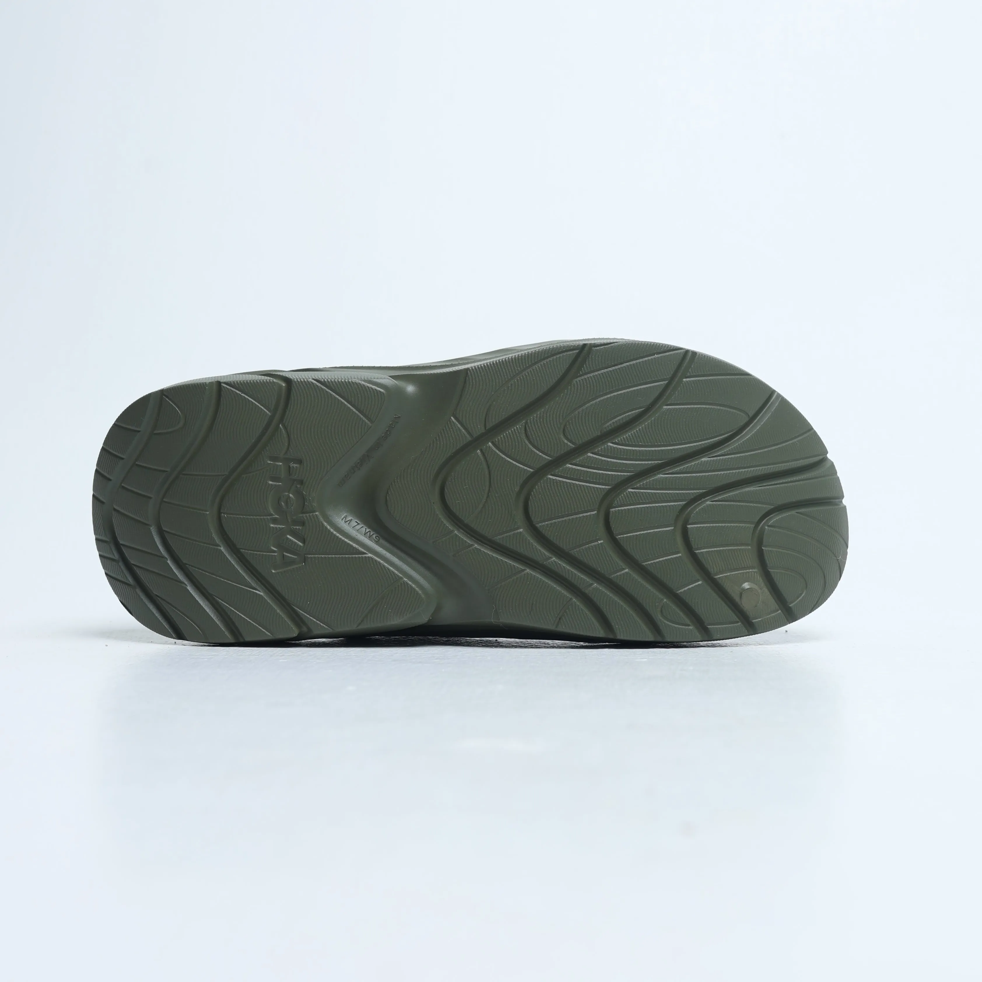Hoka - Men's Slides III - Olive Green Chill Fit Footwear