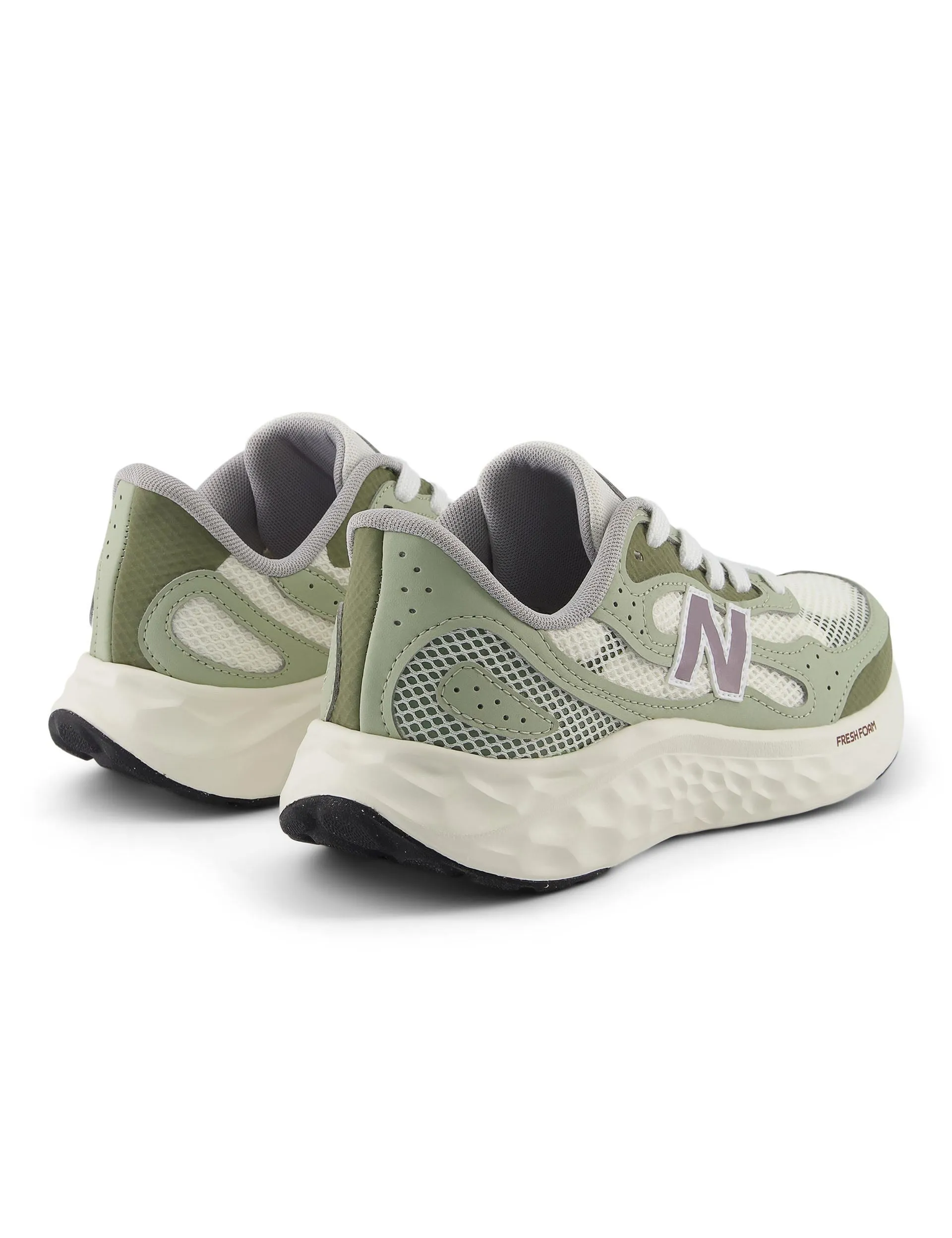 Fresh Foam Arishi v4 Tiralux Shoes - Sea Salt/Olivine/Dark Olivine Lightweight Feel insulated hydration pack