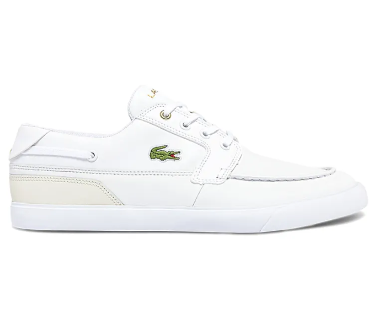 Men's Lacoste Bayliss Deck 0722 1 CMA (Off White) Trendy Appeal