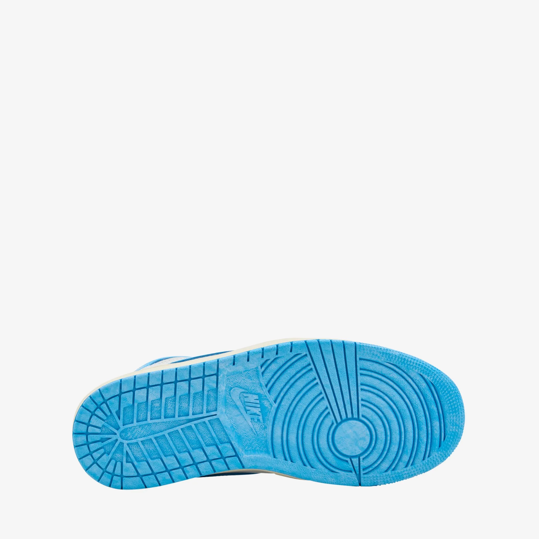 City Wear Elastic Band Grade School Air Jordan 1 Retro High OG 'UNC Reimagined' Dark Powder Blue | Dark Powder Blue | Sail
